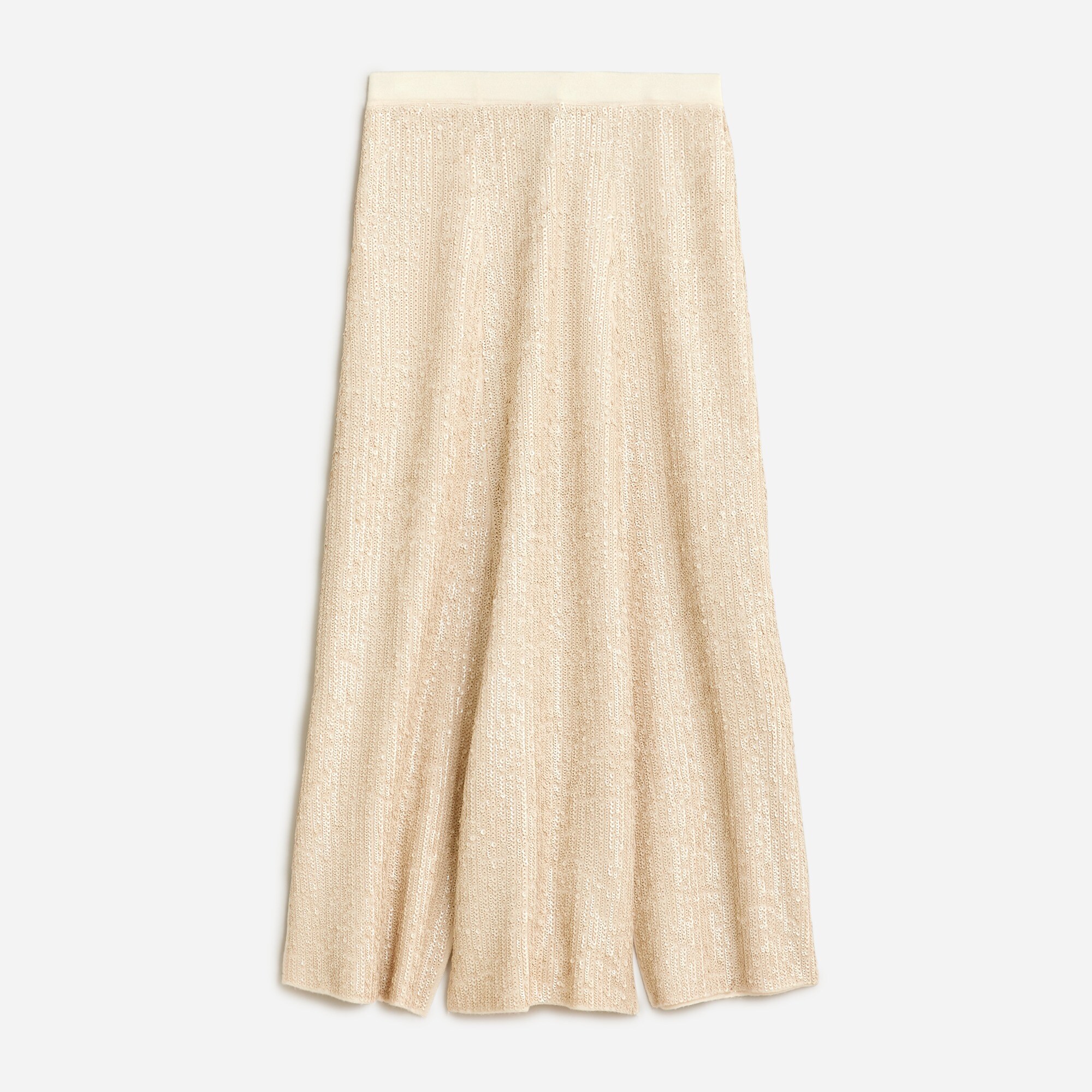 womens Collection sequin sweater slip skirt