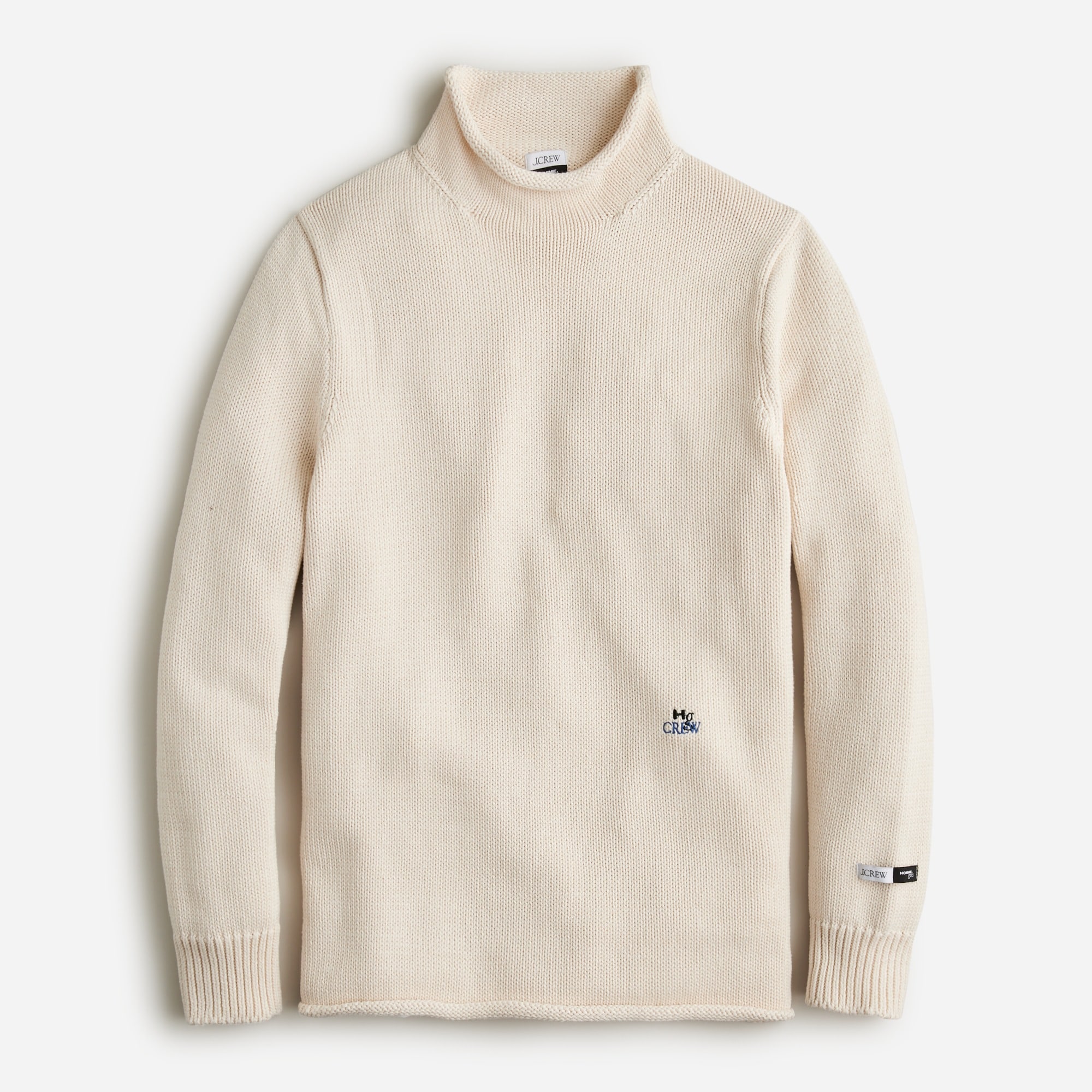 J crew wool on sale roll neck sweater