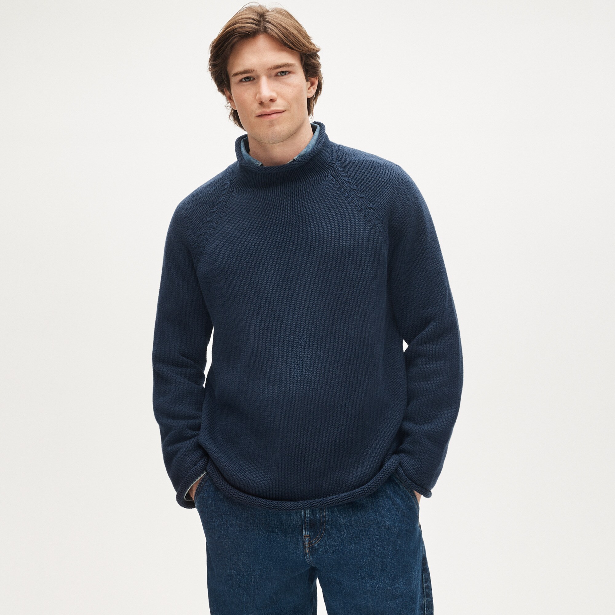 1988 Rollneck™ Sweater In Cotton For Men | J.Crew