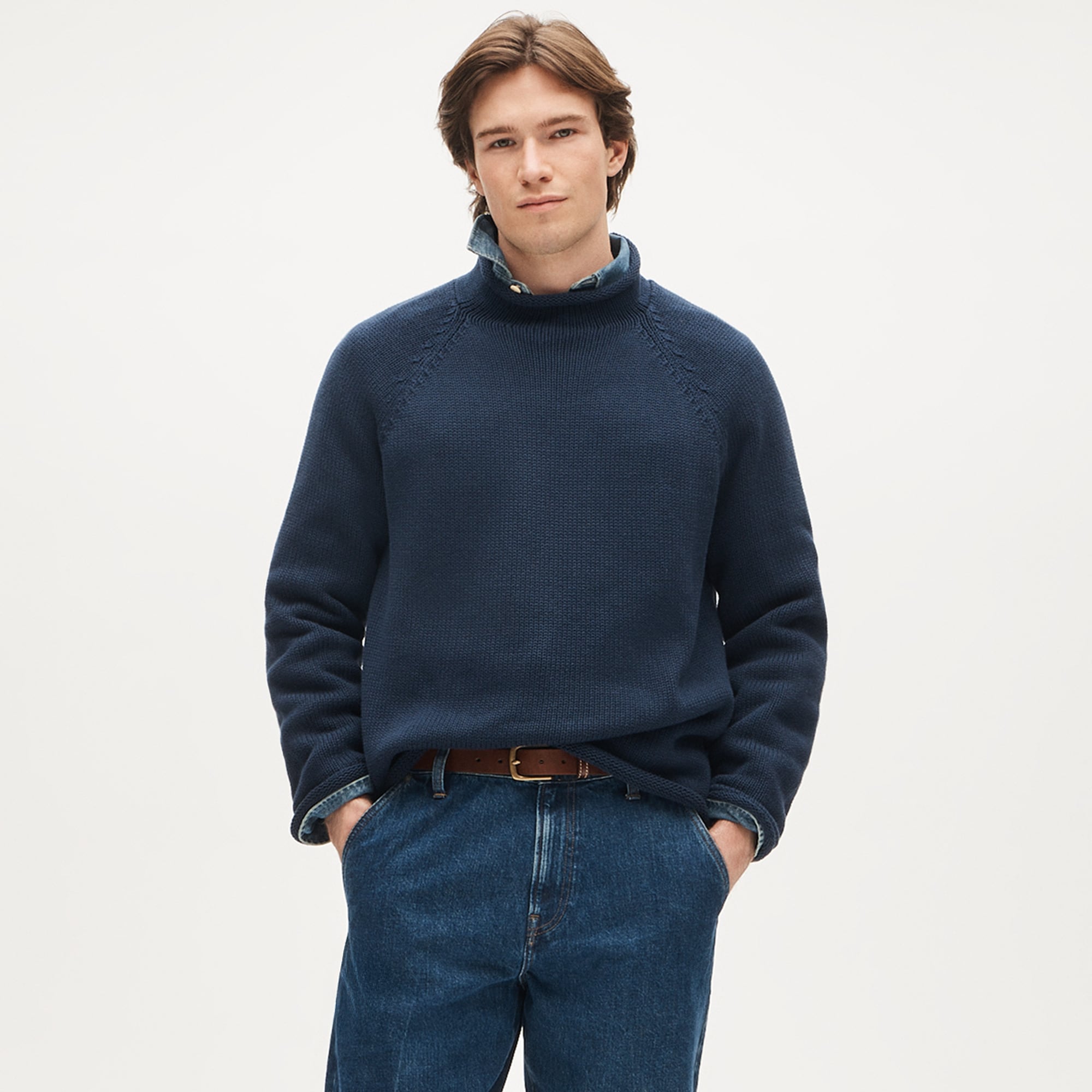 ニット/セーター josemoon side belt knit pullover JOSE MOON（ジョゼムーン）の「SIDE BELT KNIT PULLOVER/サイドベルト