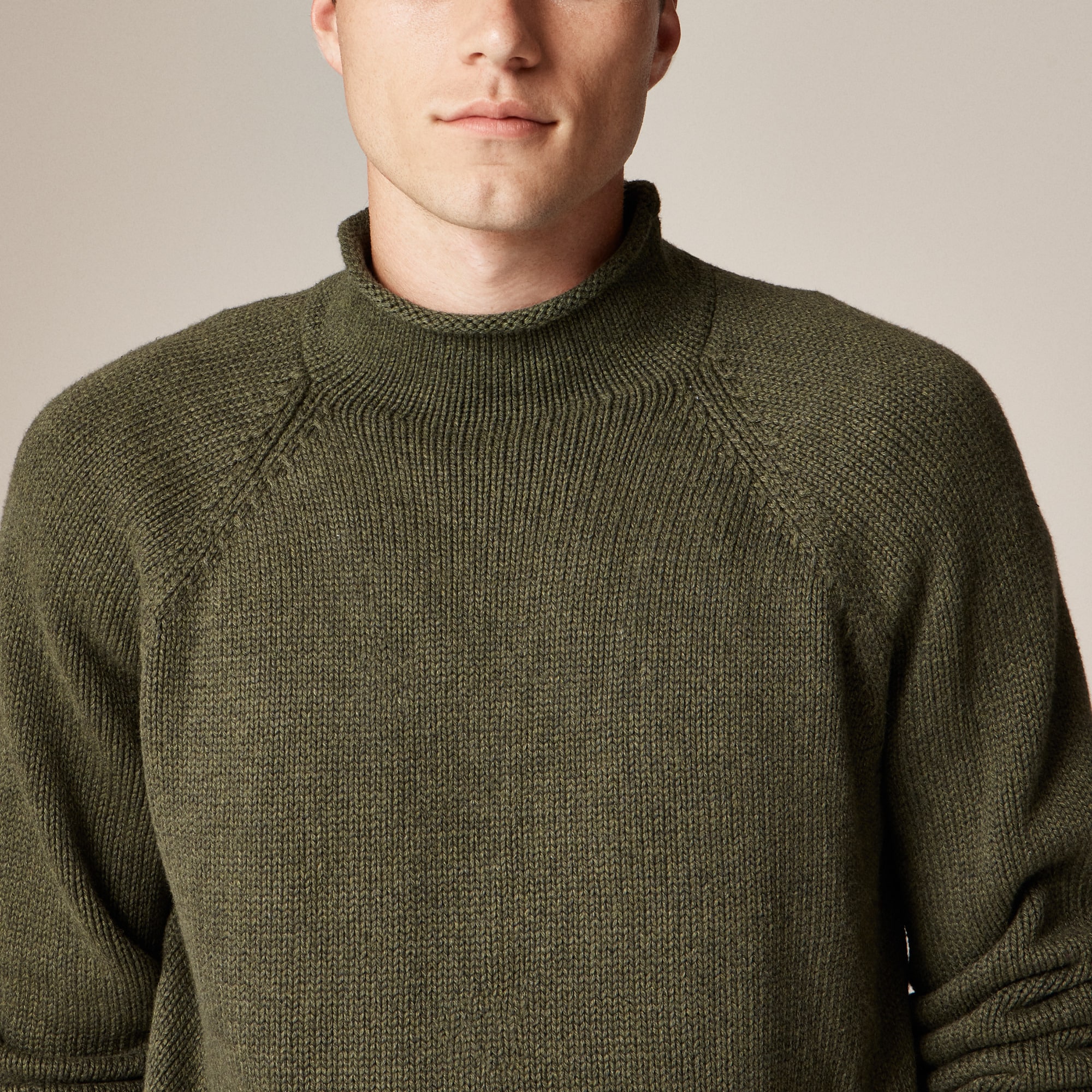Pull Tunique Léger J.Crew En Laine Verte - Taille S, Olive, Occasion Très Bon état
