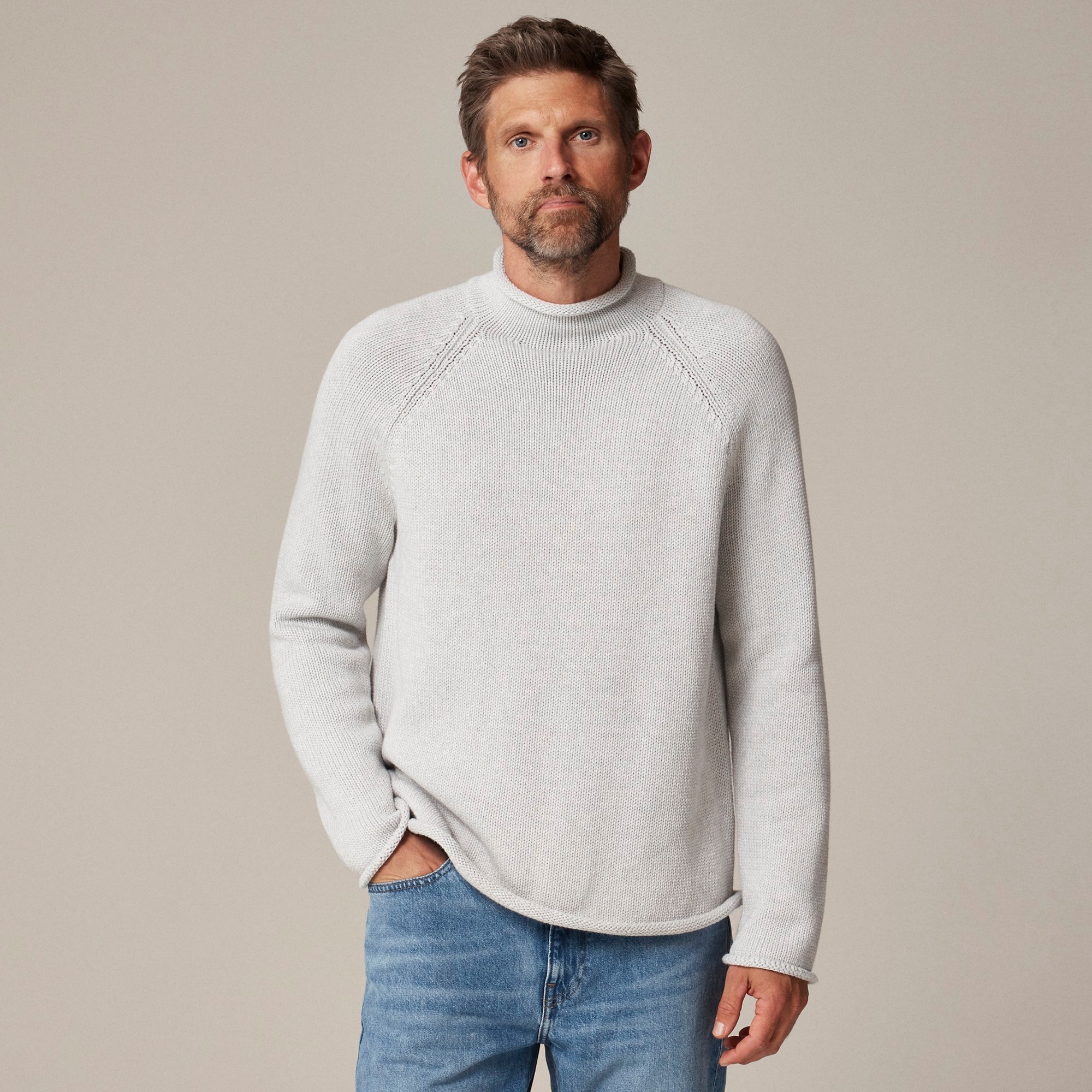 mens 1988 Rollneck&trade; sweater in cotton