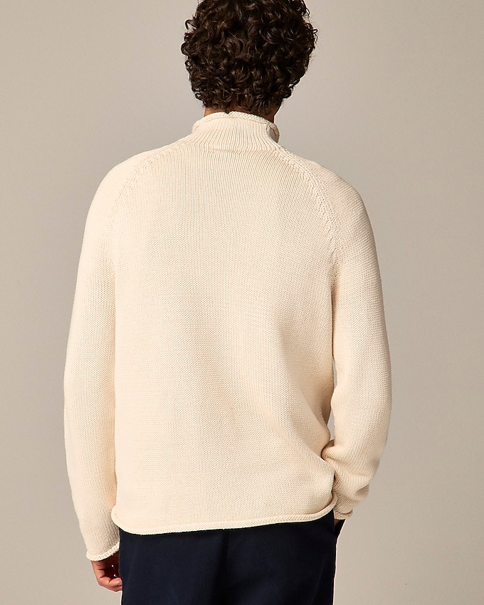 J.Crew: 1988 Rollneck™ Sweater In Cotton For Men J.Crew: 1988 Rollneck™ Sweater In Cotton For Men
