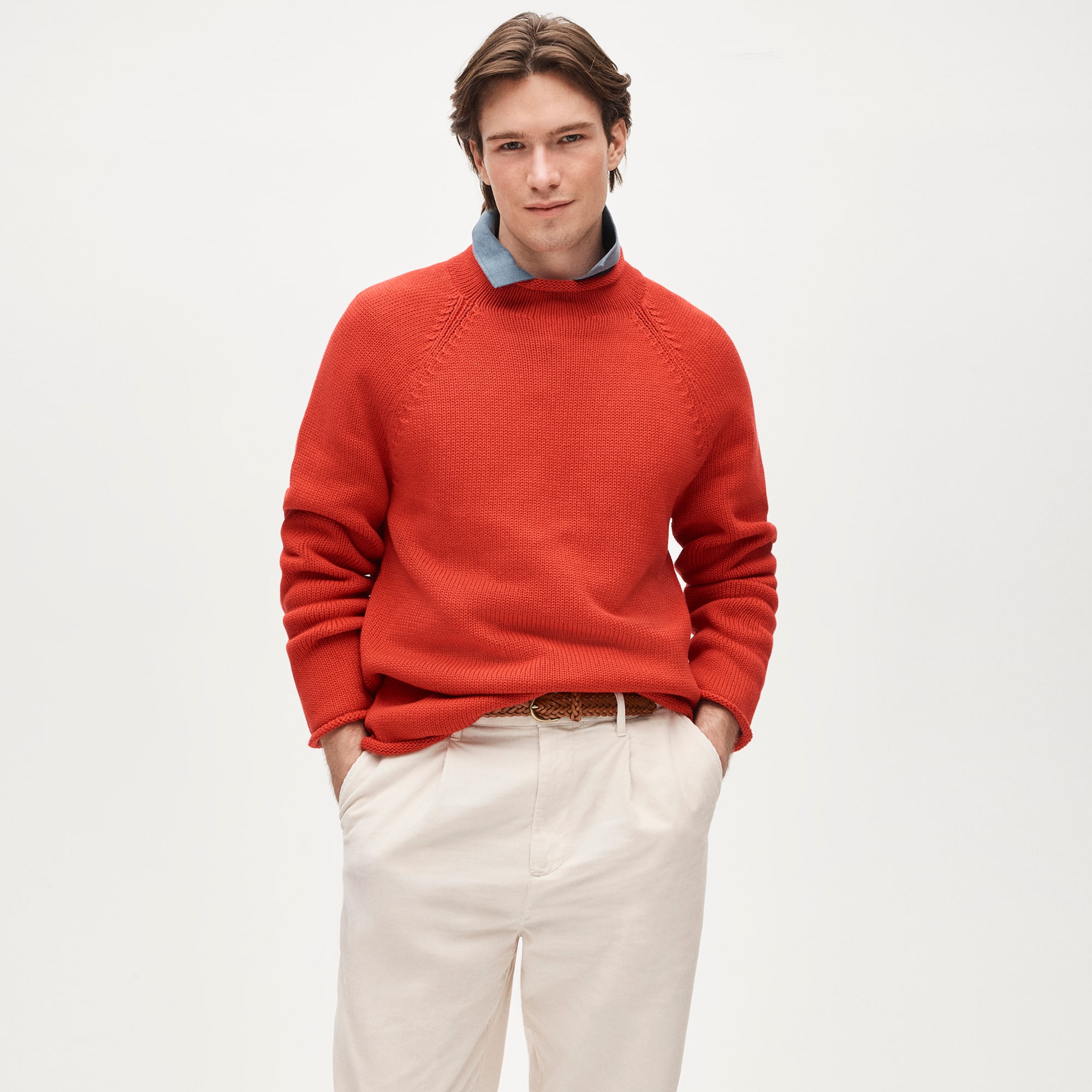 mens 1988 Rollneck&trade; sweater in cotton