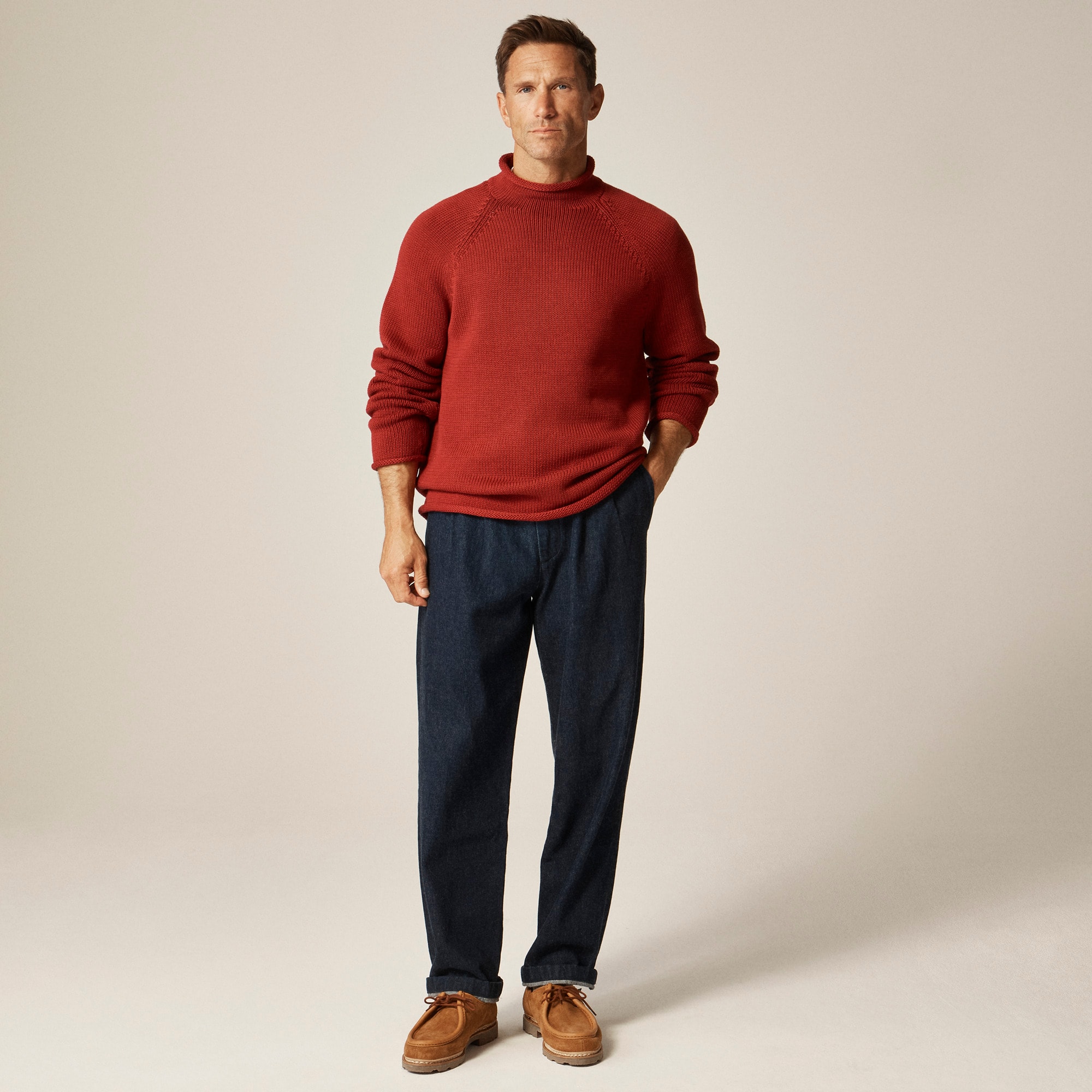 1988 Rollneck™ sweater in cotton