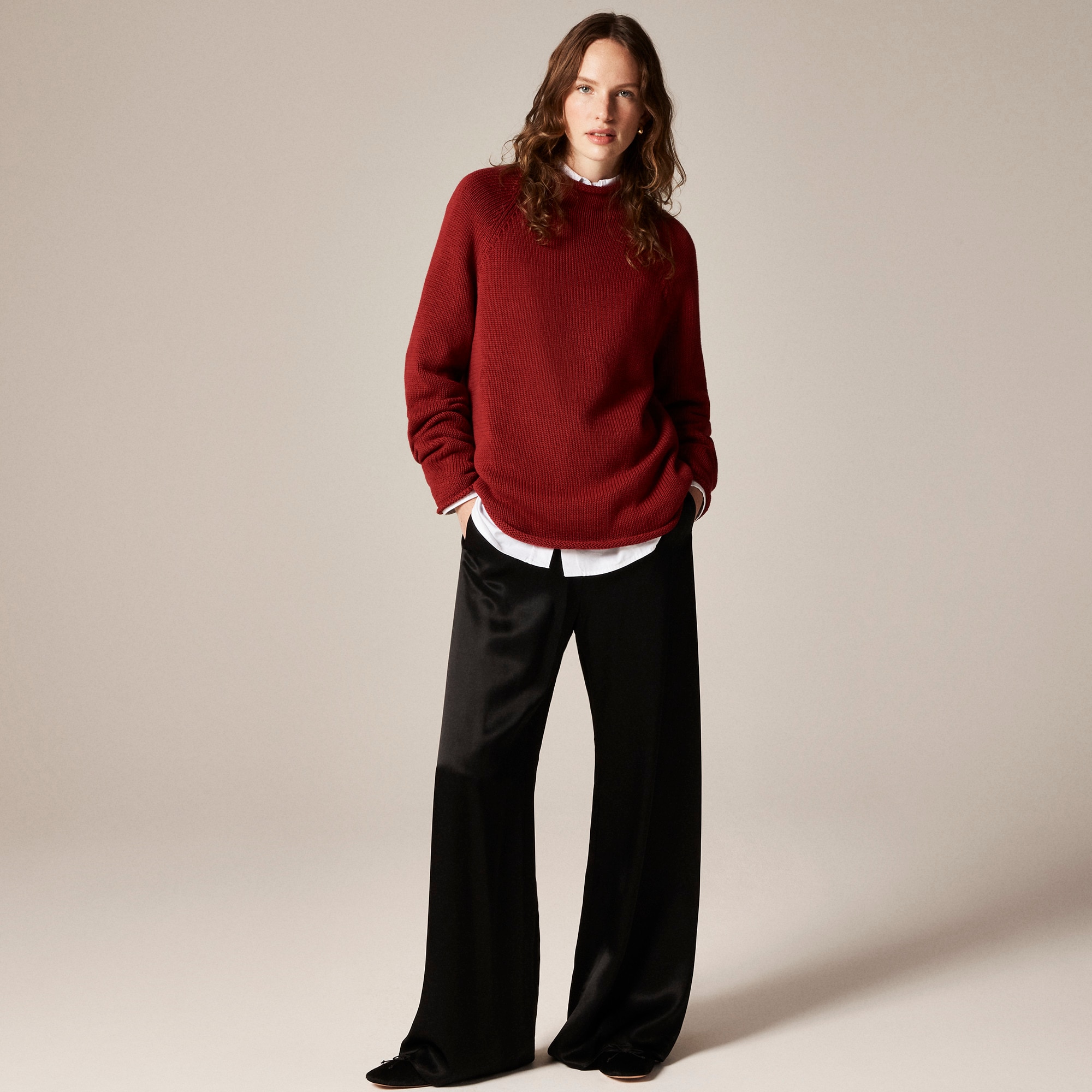 womens 1988 Rollneck&trade; sweater in cotton