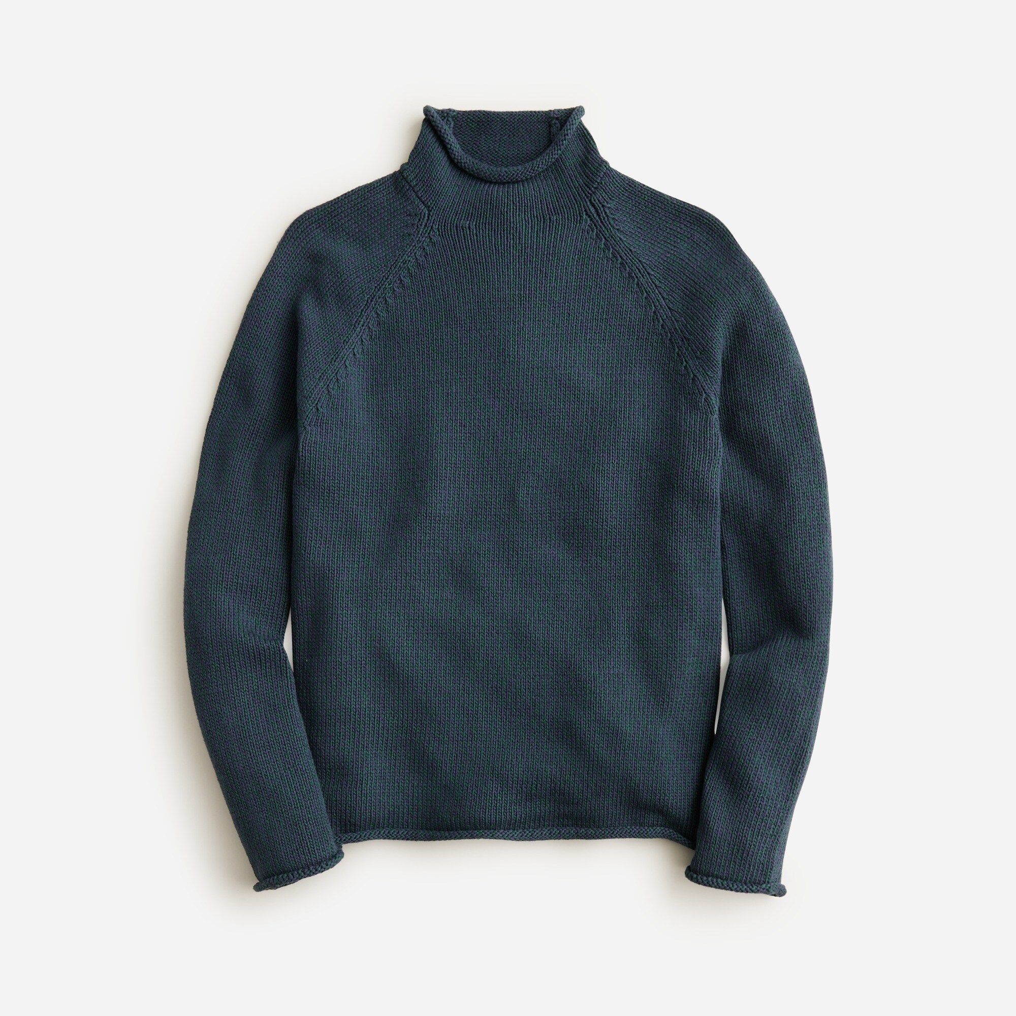 mens Heritage marled cotton Rollneck&trade; sweater