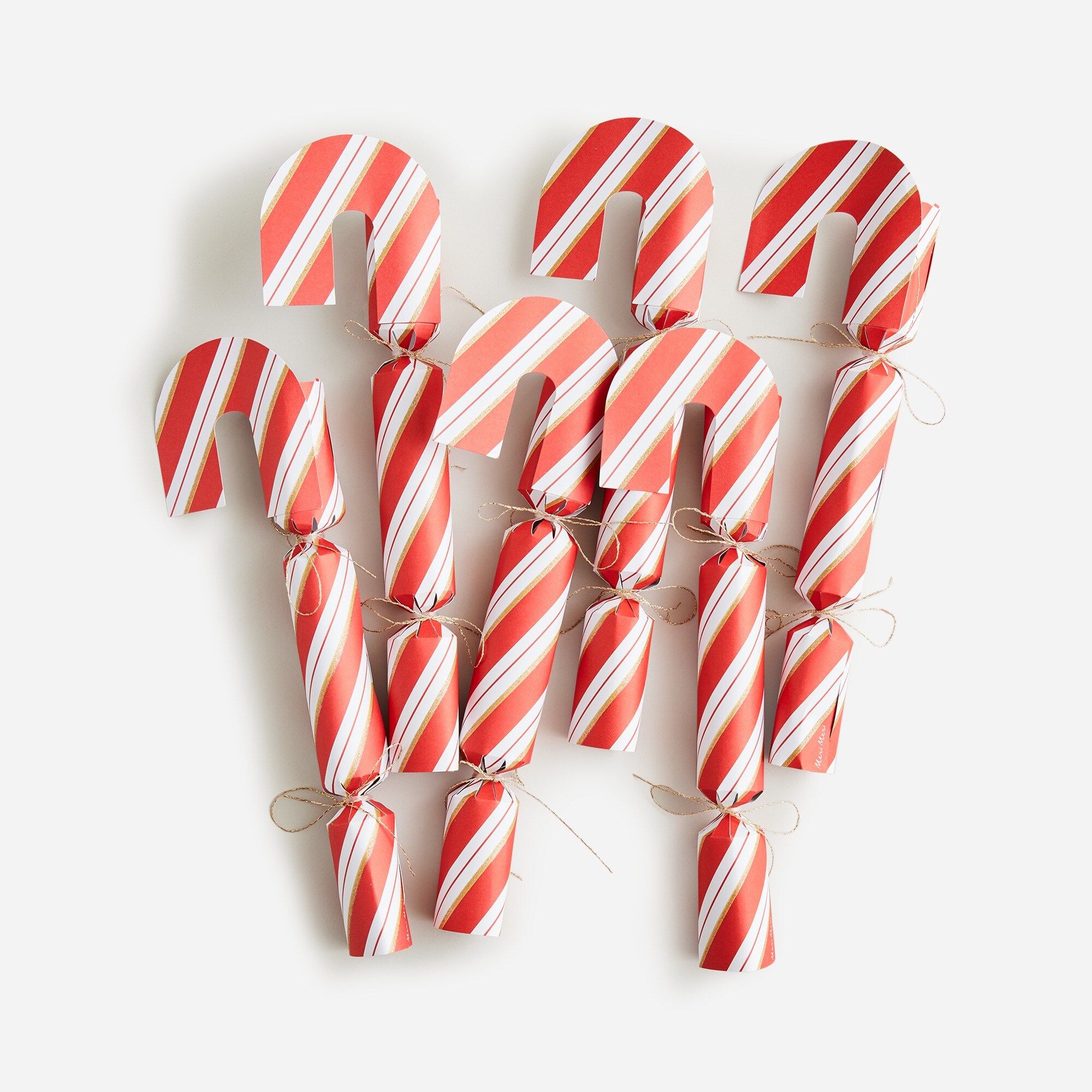 girls Meri Meri&trade; candy cane crackers