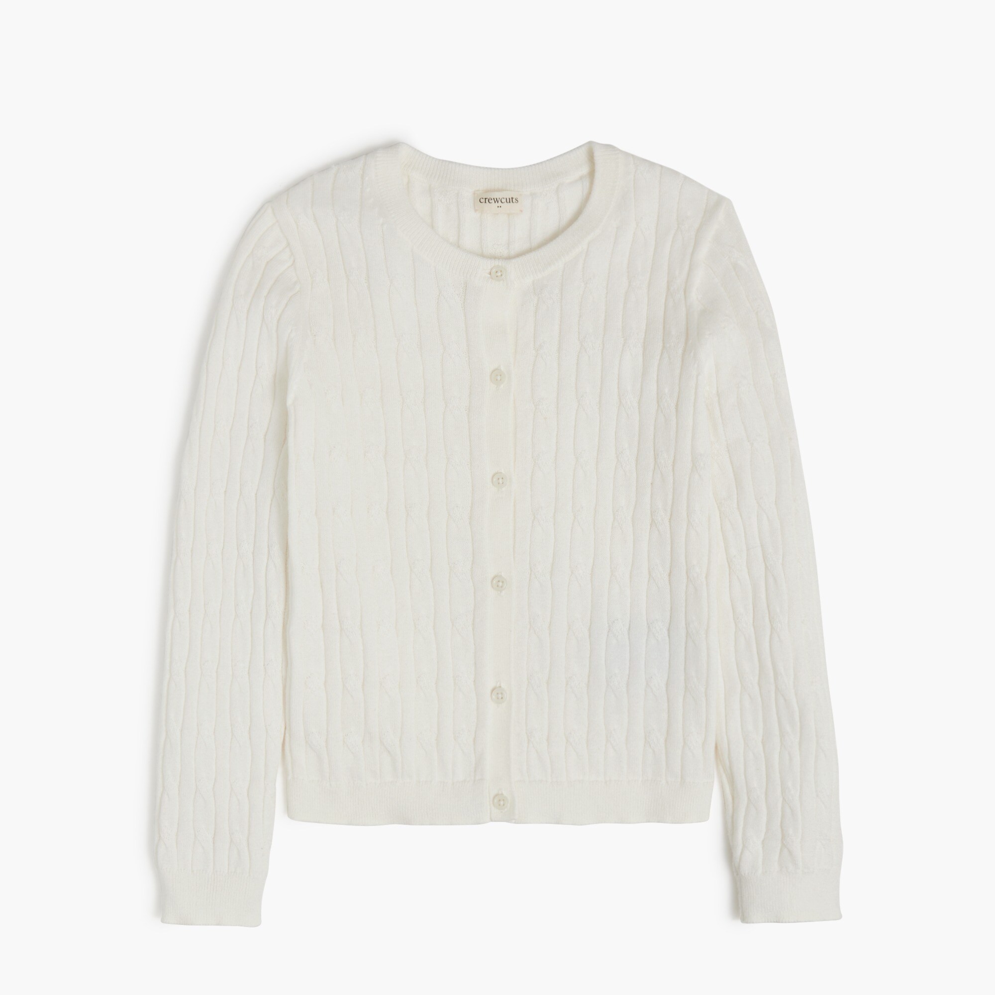 Girls' Cable-knit Casey Cardigan Sweater For Girls | Factory