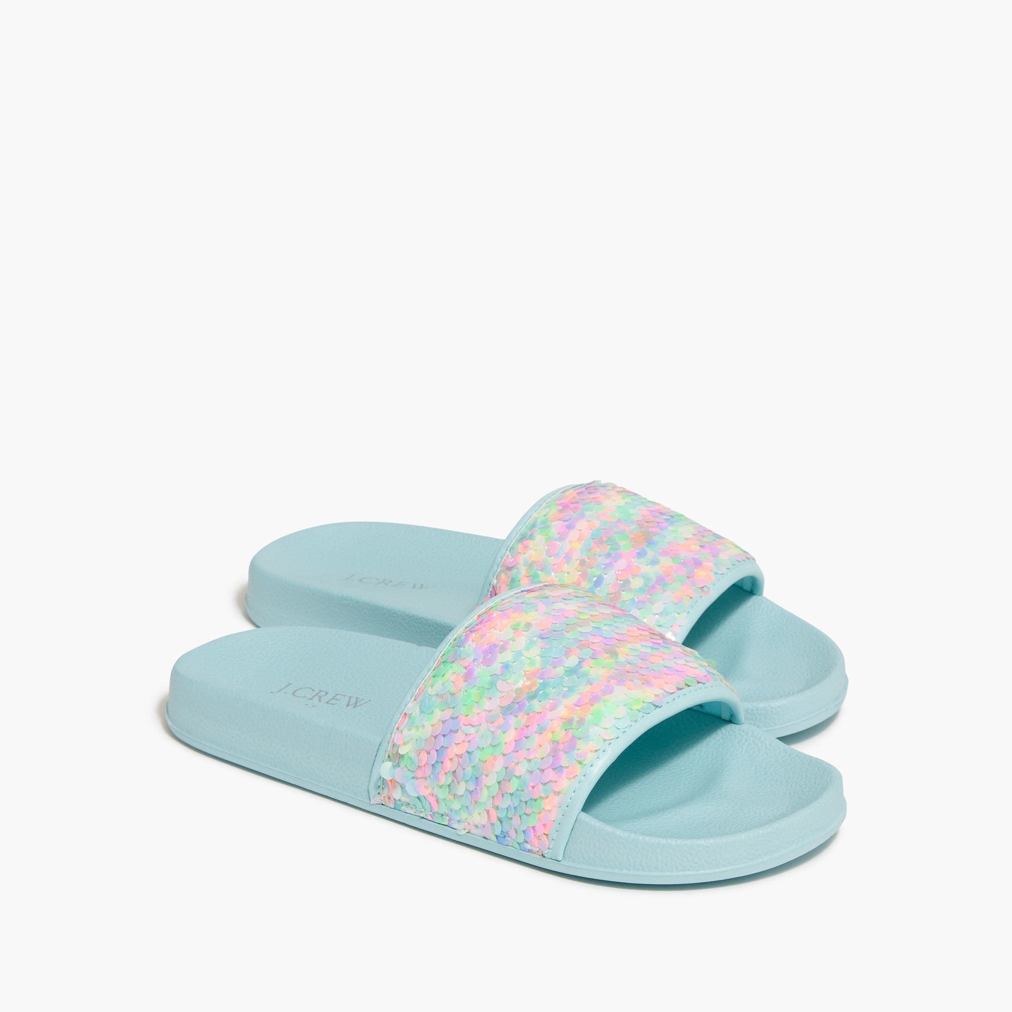 Girl slides shoes deals