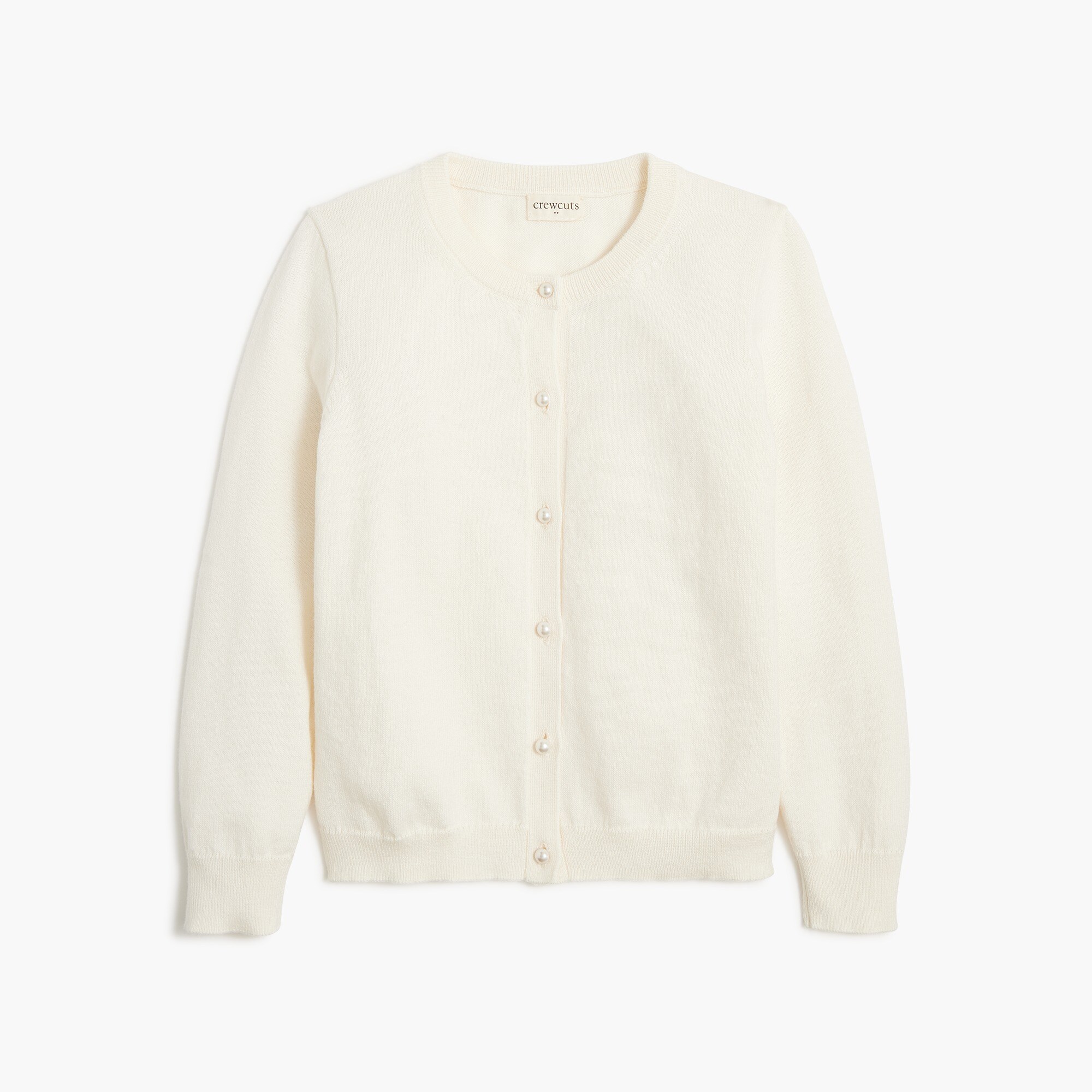  Girls' pearl-button Casey cardigan sweater