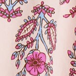 Girls' printed puff-sleeve top ROSE WATER factory: girls' printed puff-sleeve top for girls