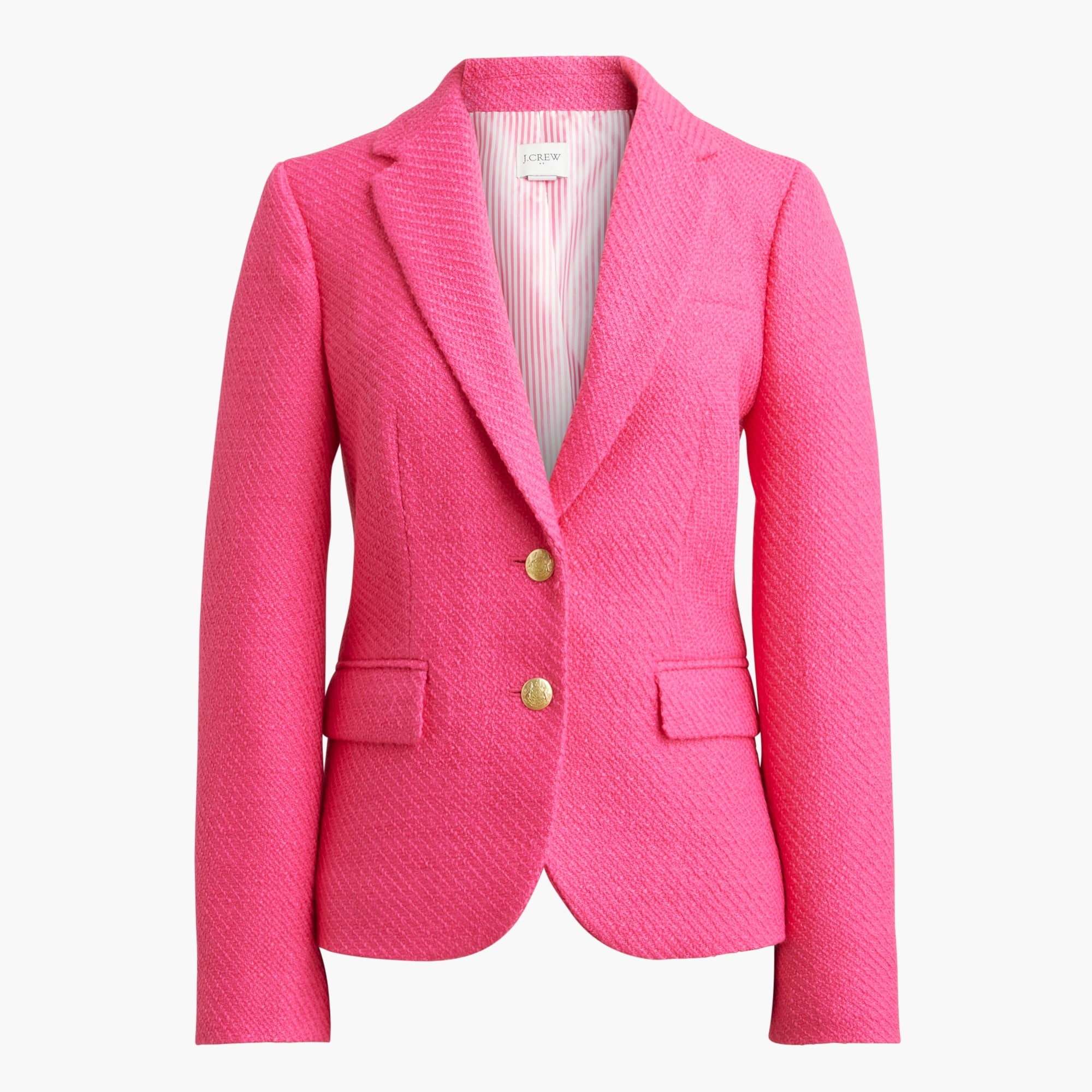 tweed schoolboy blazer for women