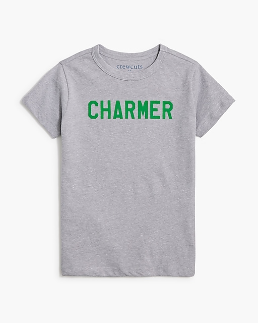  Boys' &quot;charmer&quot; graphic tee