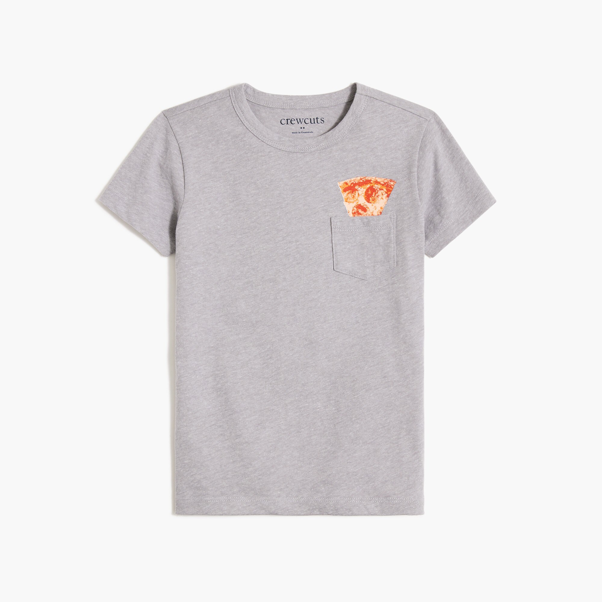 Boys' pizza graphic pocket tee