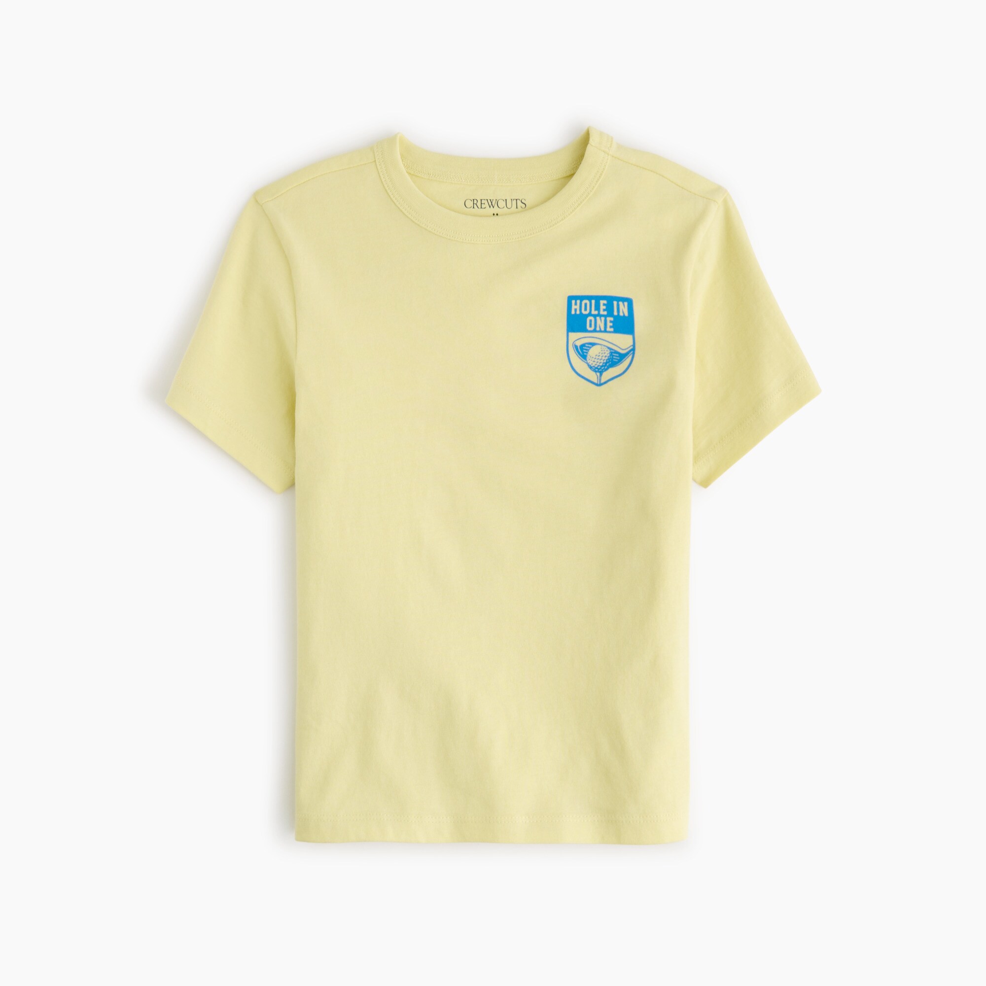  Boys' hole in one graphic tee