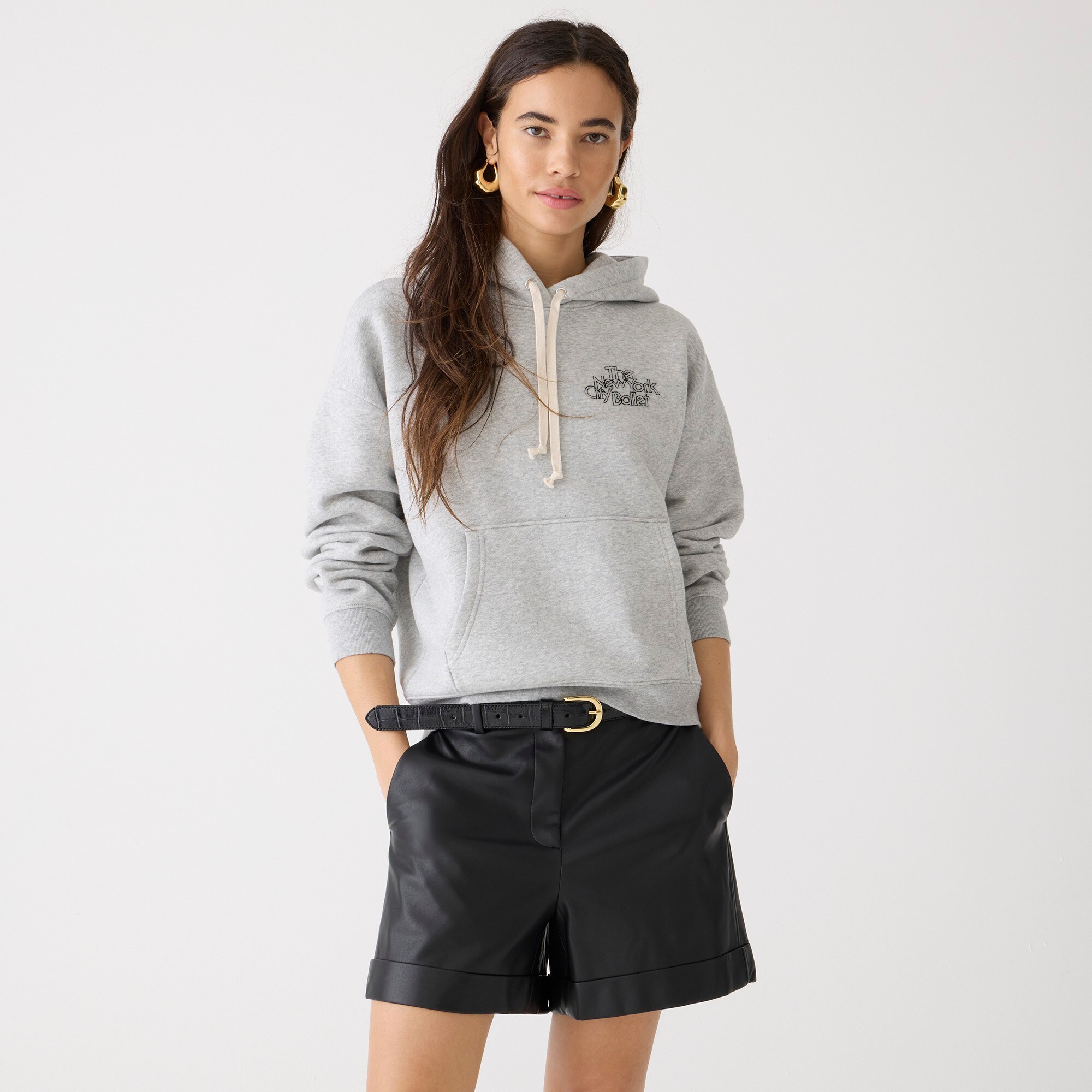  Limited-edition New York City Ballet X J.Crew heritage fleece hoodie