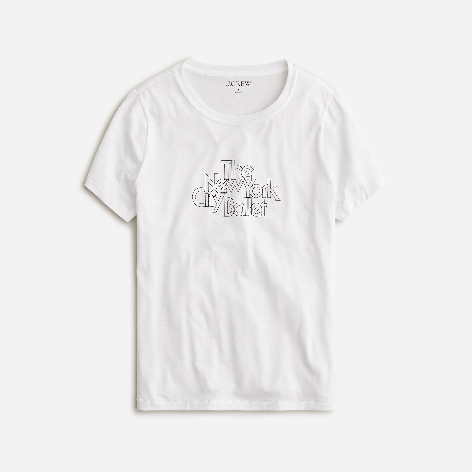 Limited-edition New York City Ballet X J.Crew premium jersey graphic T-shirt