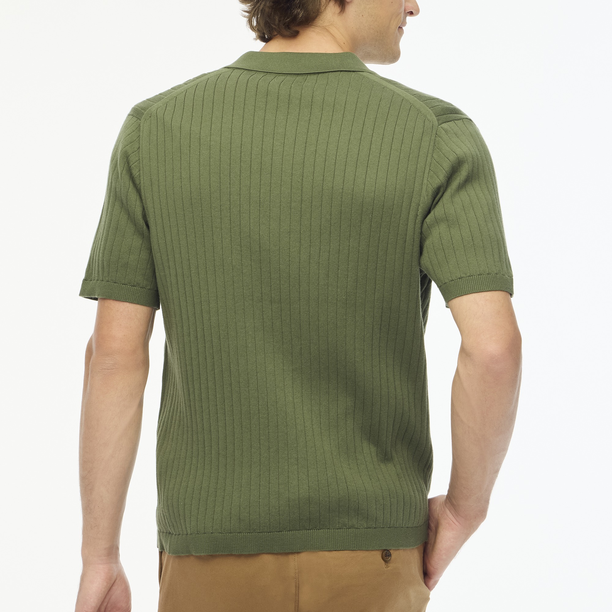 Cardigan Longline Forever 21 - Olive, Col Boutonné, Taille S (Neuf Sans étiquettes)