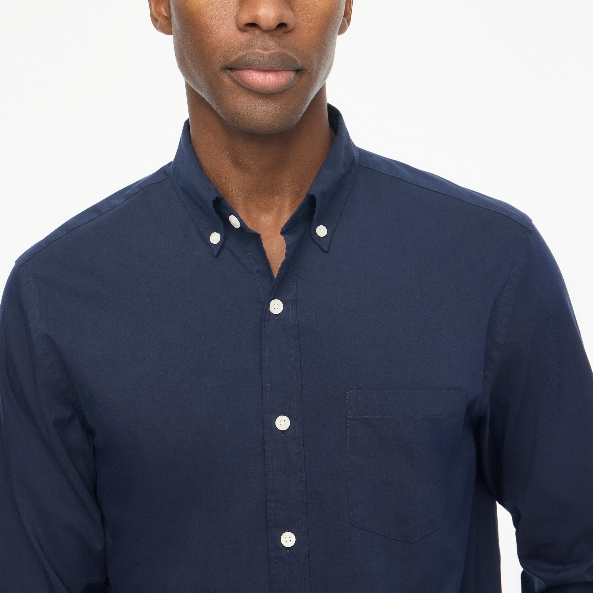Slim Untucked flex performance casual shirt
