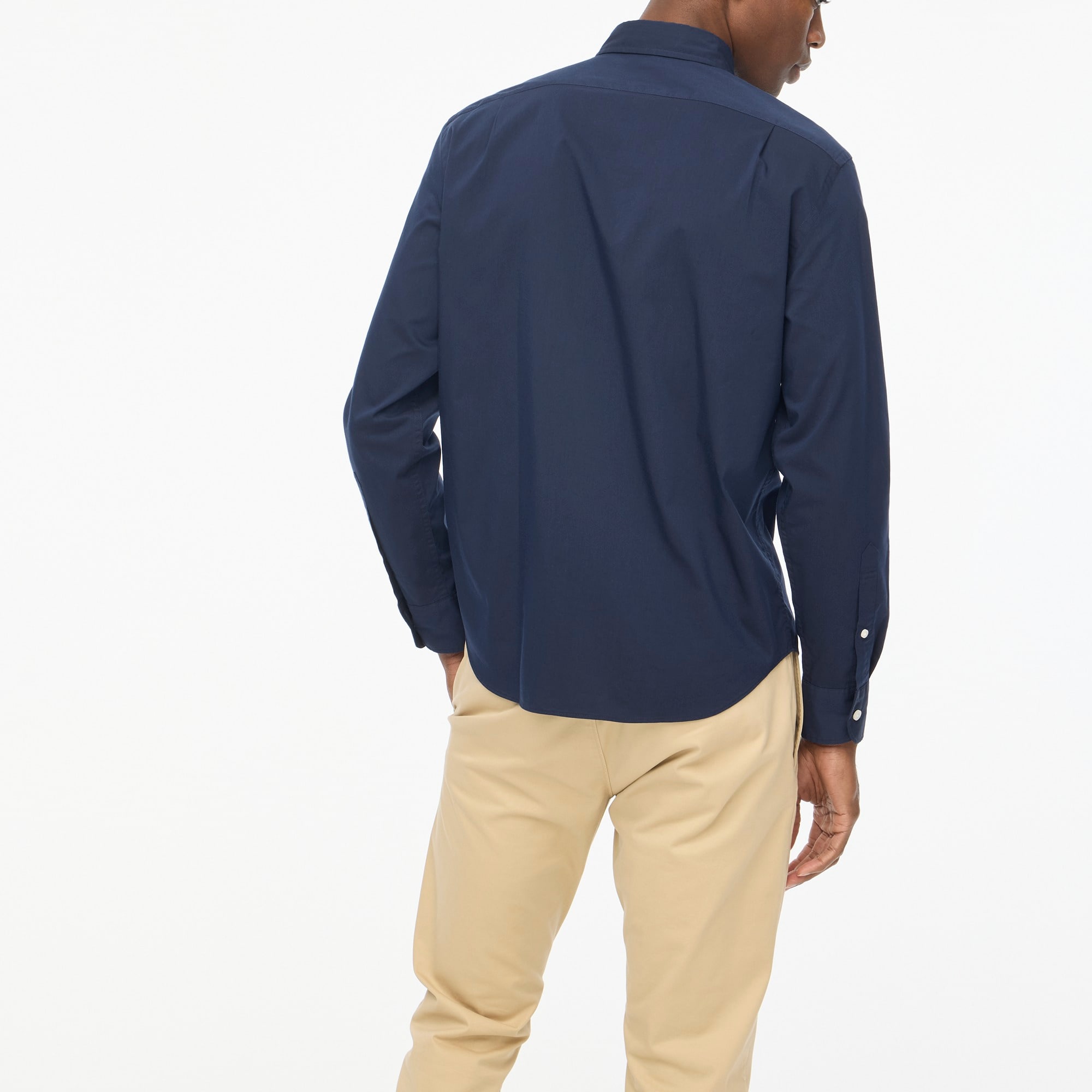 Slim Untucked flex performance casual shirt
