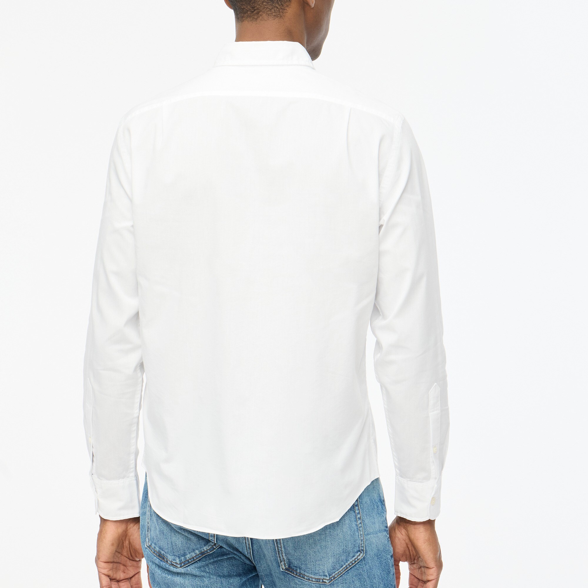 Slim Untucked flex performance casual shirt