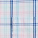 Slim Untucked flex performance casual shirt CHATEAU BLUE GINGHAM 