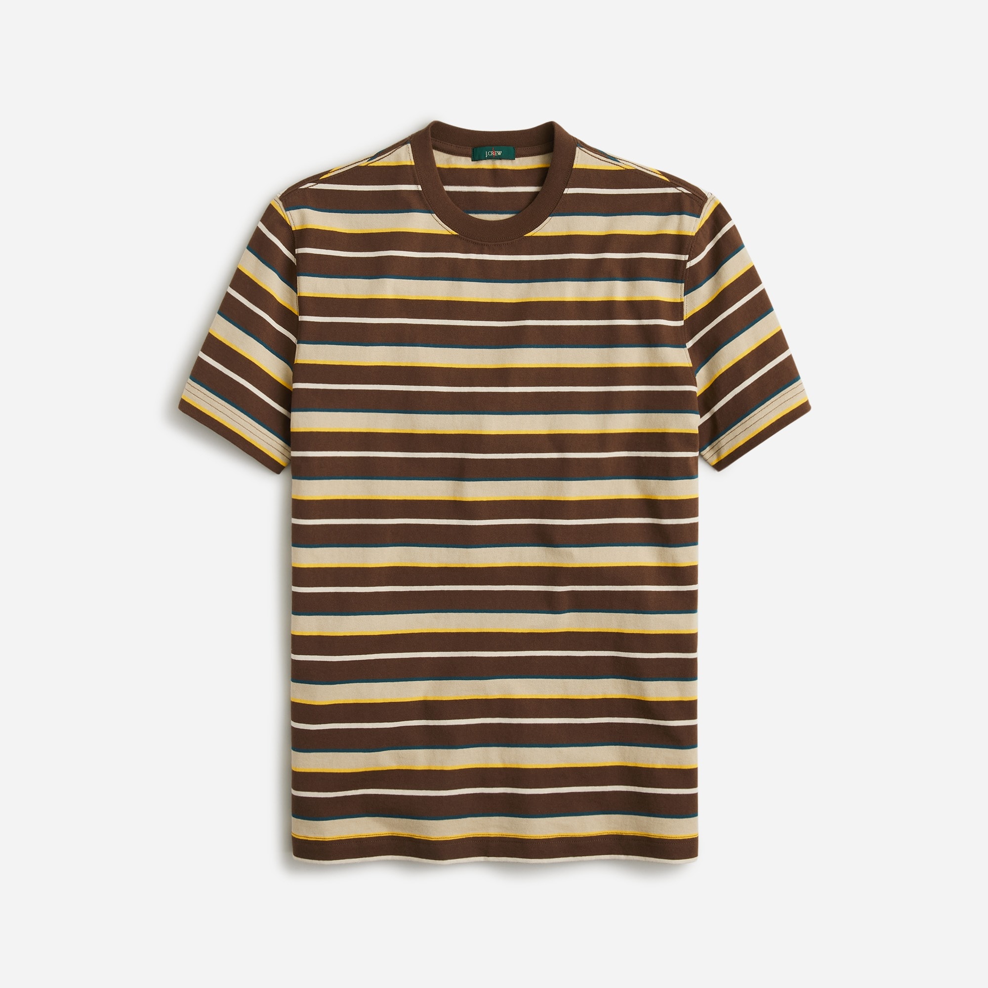STRIPED COTTON T-SHIRT