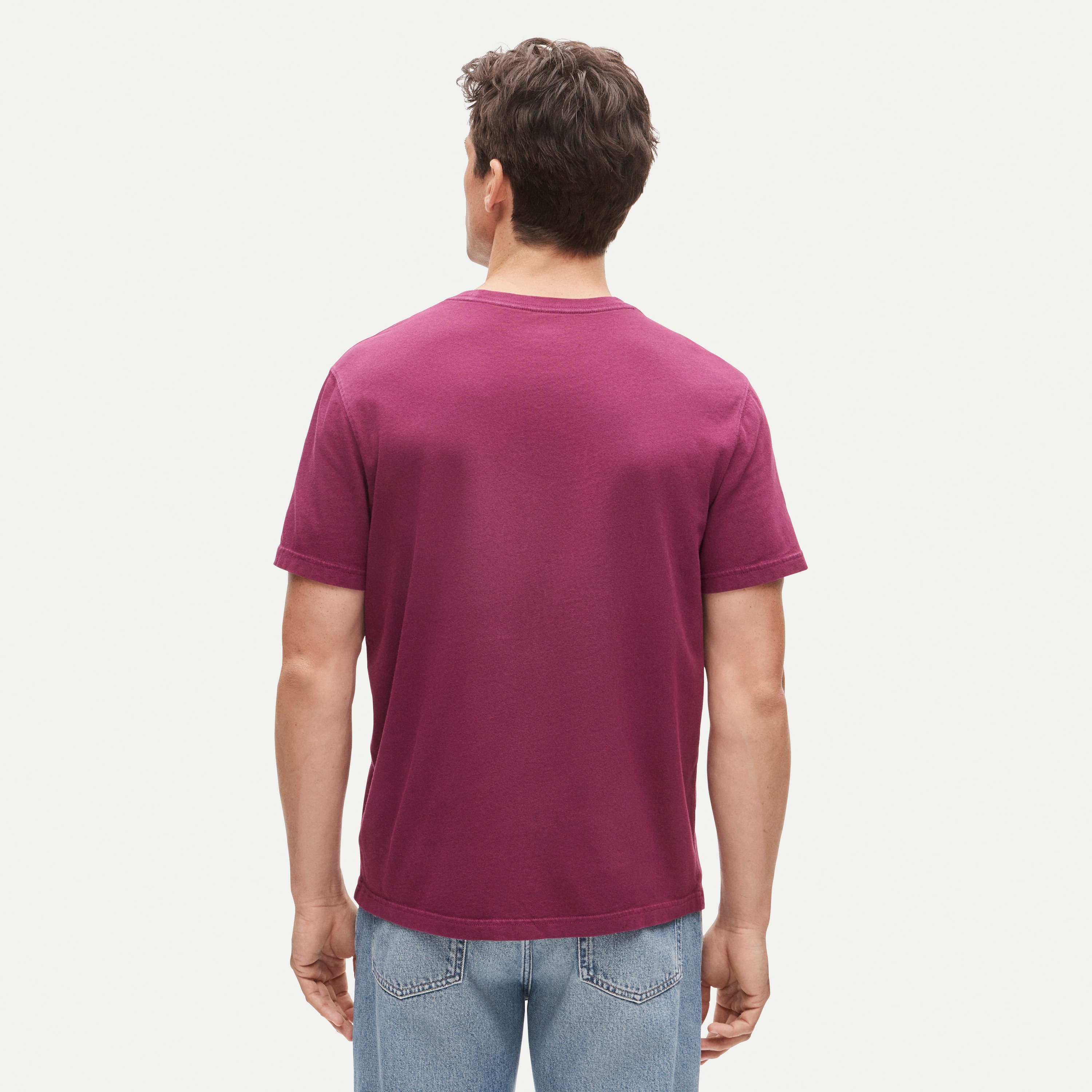 Vintage-wash Cotton Pocket T-shirt For Men | J.Crew