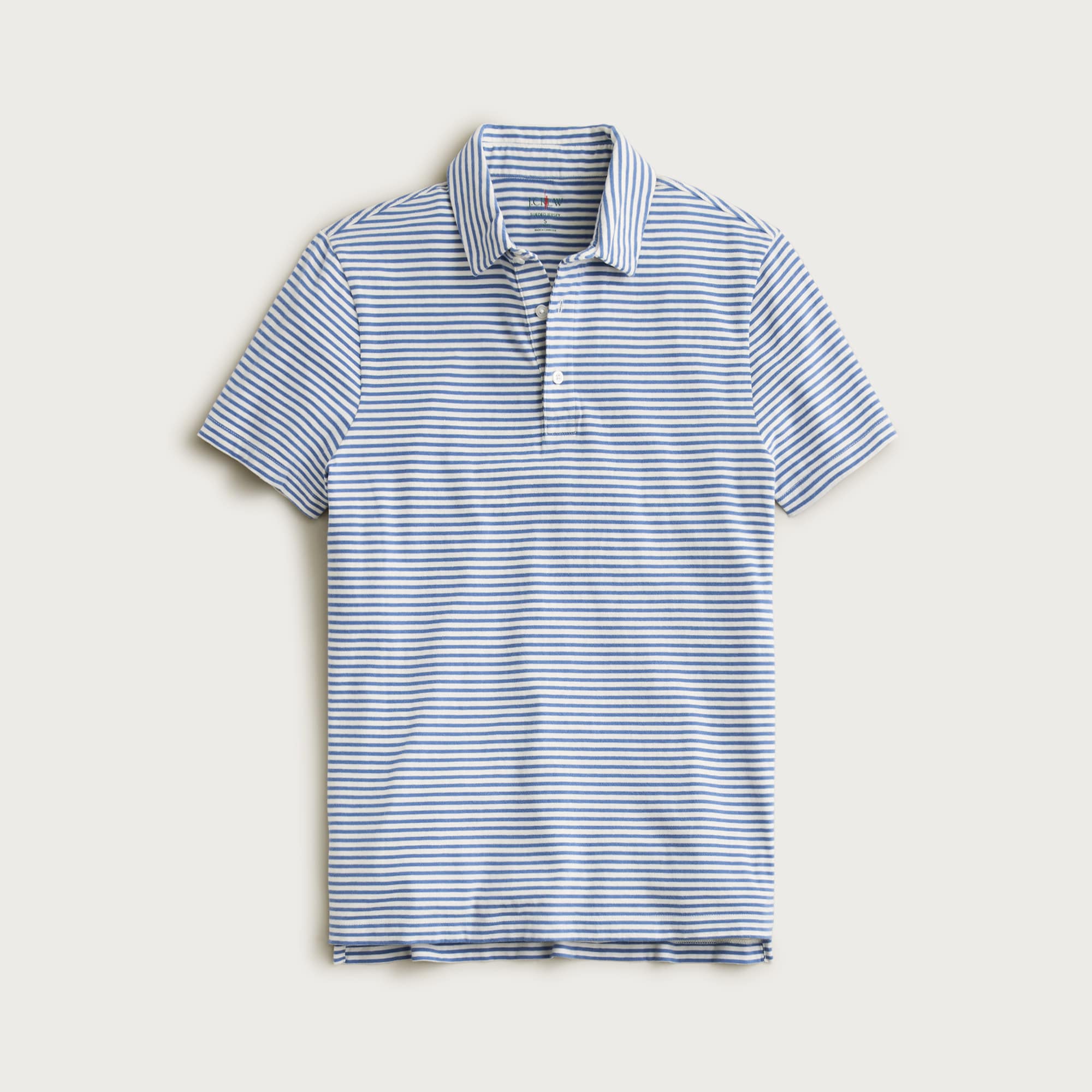 Piqué Polo Shirt In Stripe For Men | J.Crew