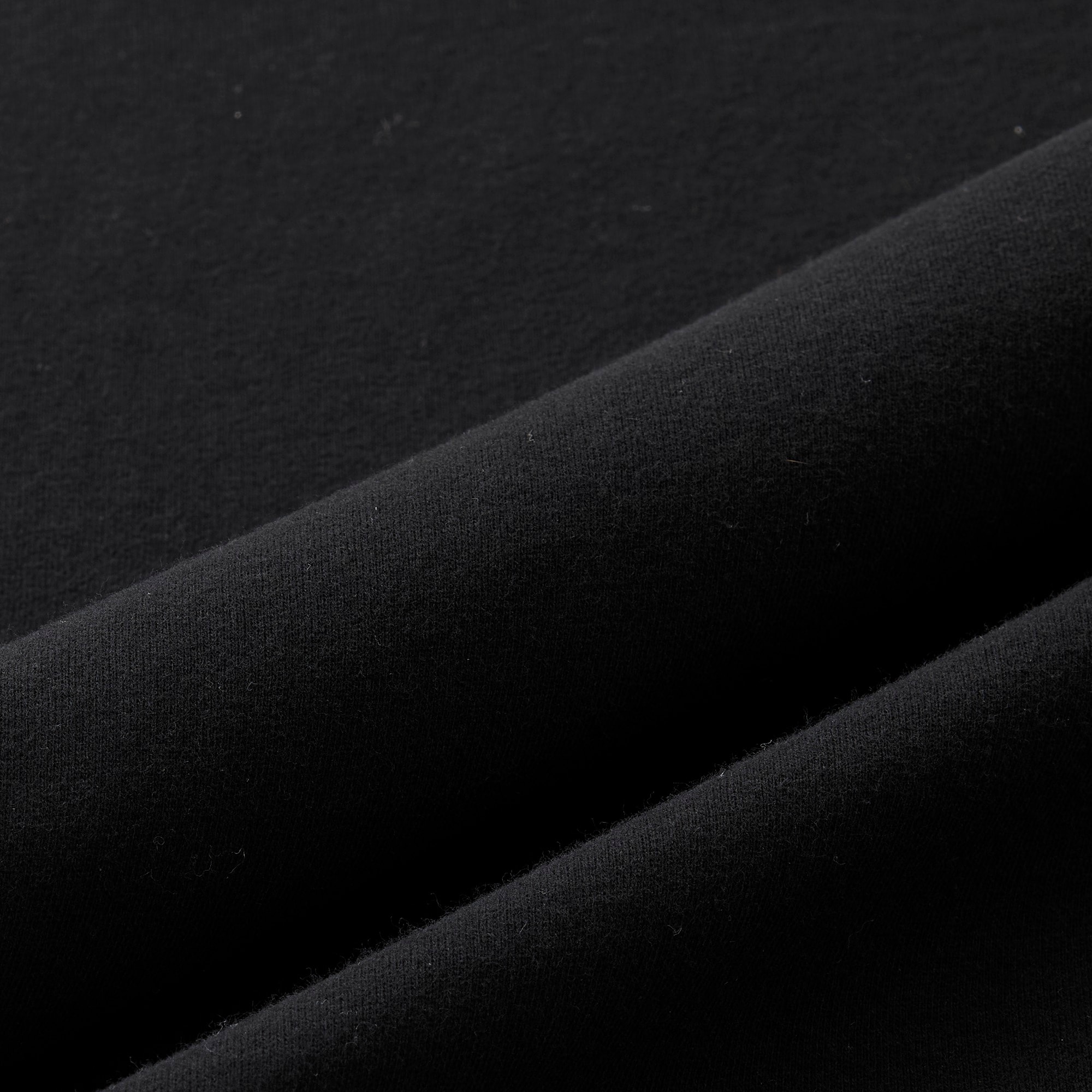 Sueded cotton polo shirt