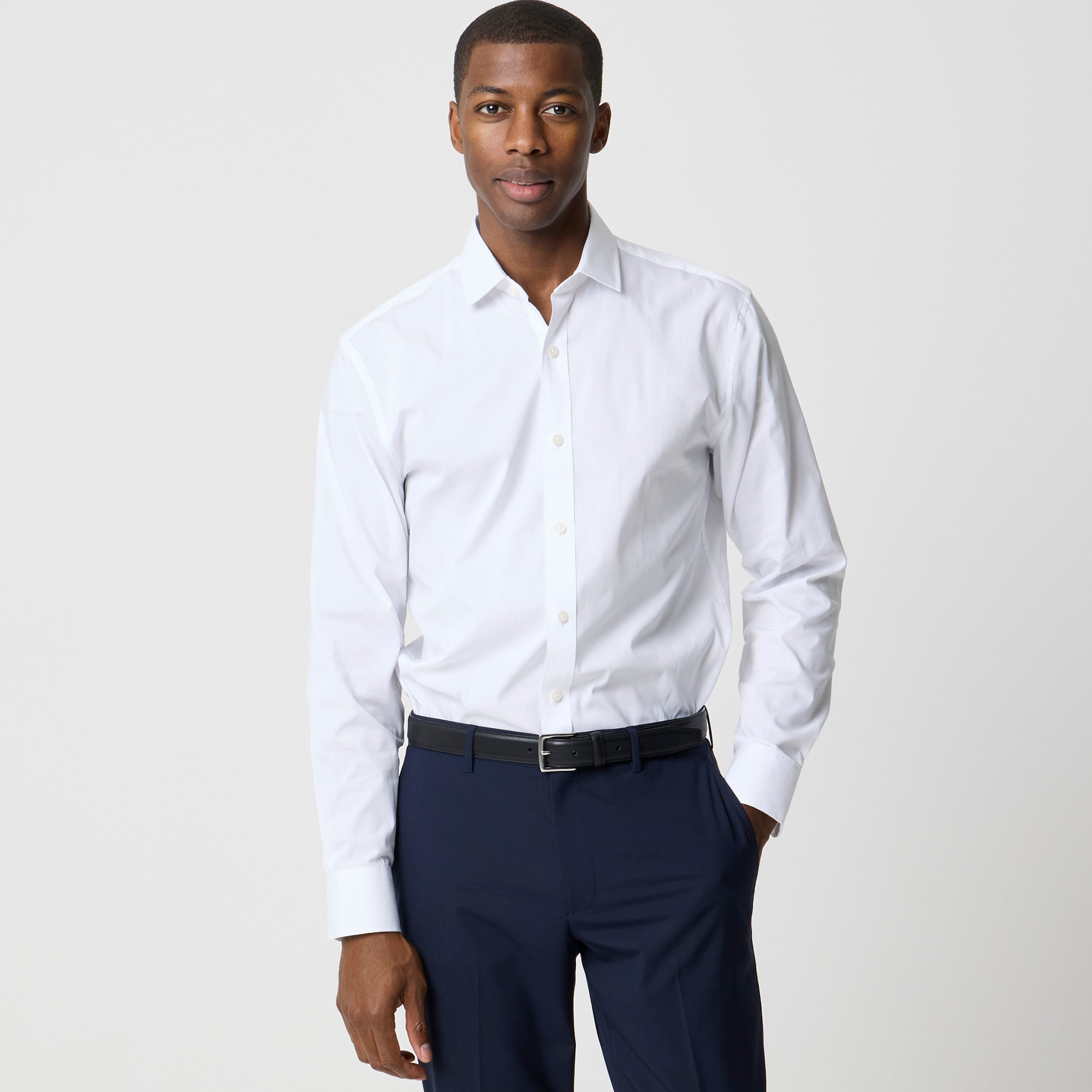  Slim performance dress shirt