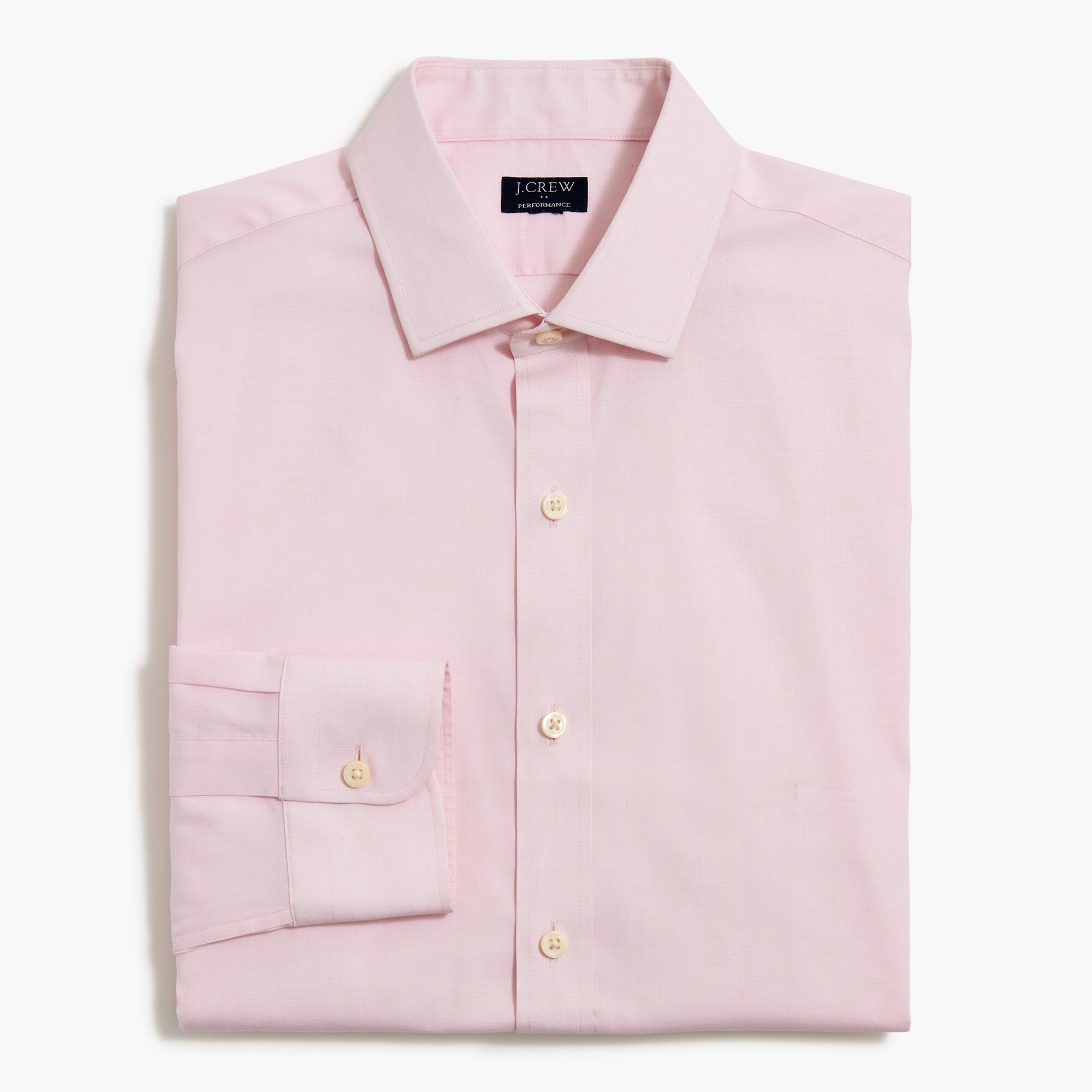 mens Slim performance dress shirt