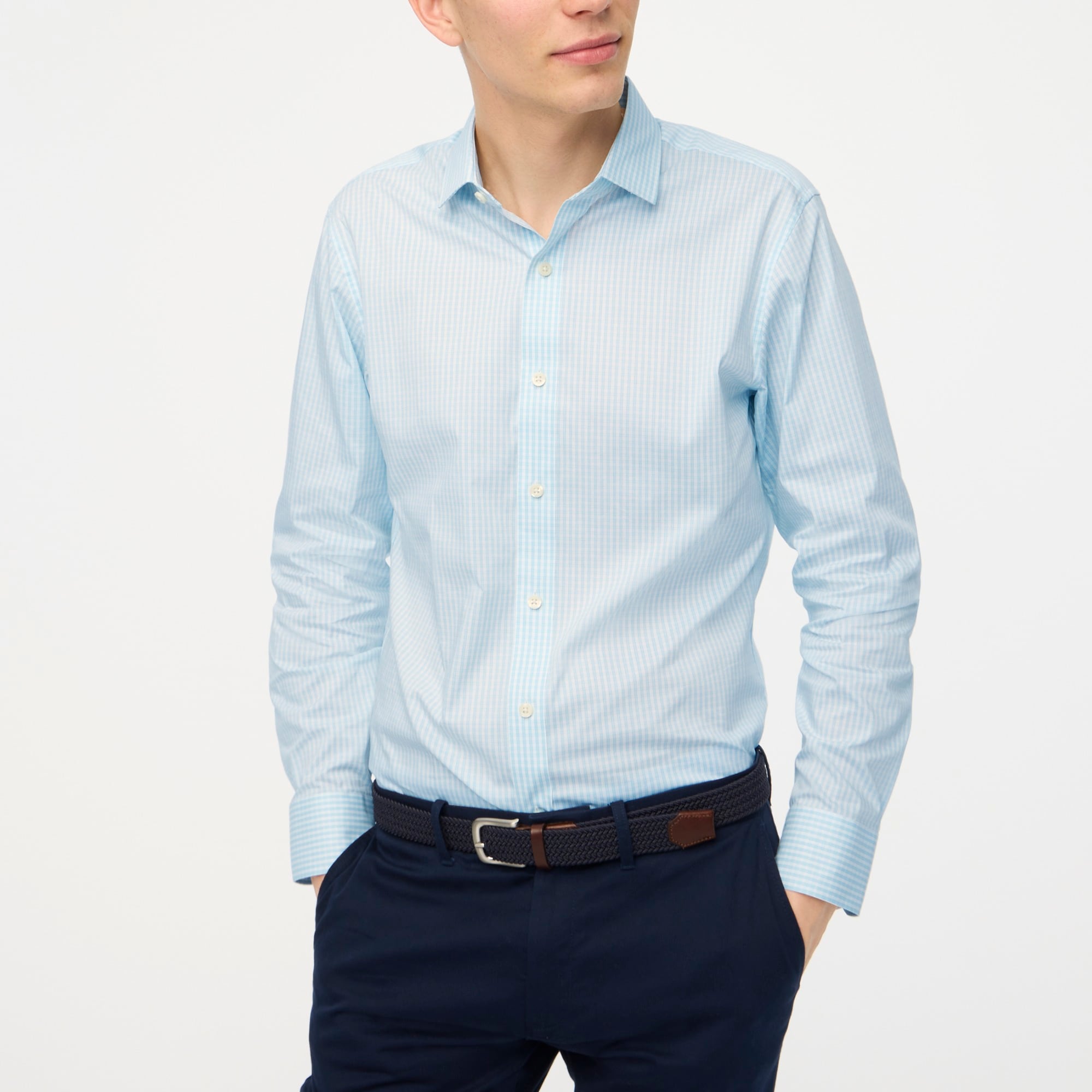  Slim performance dress shirt