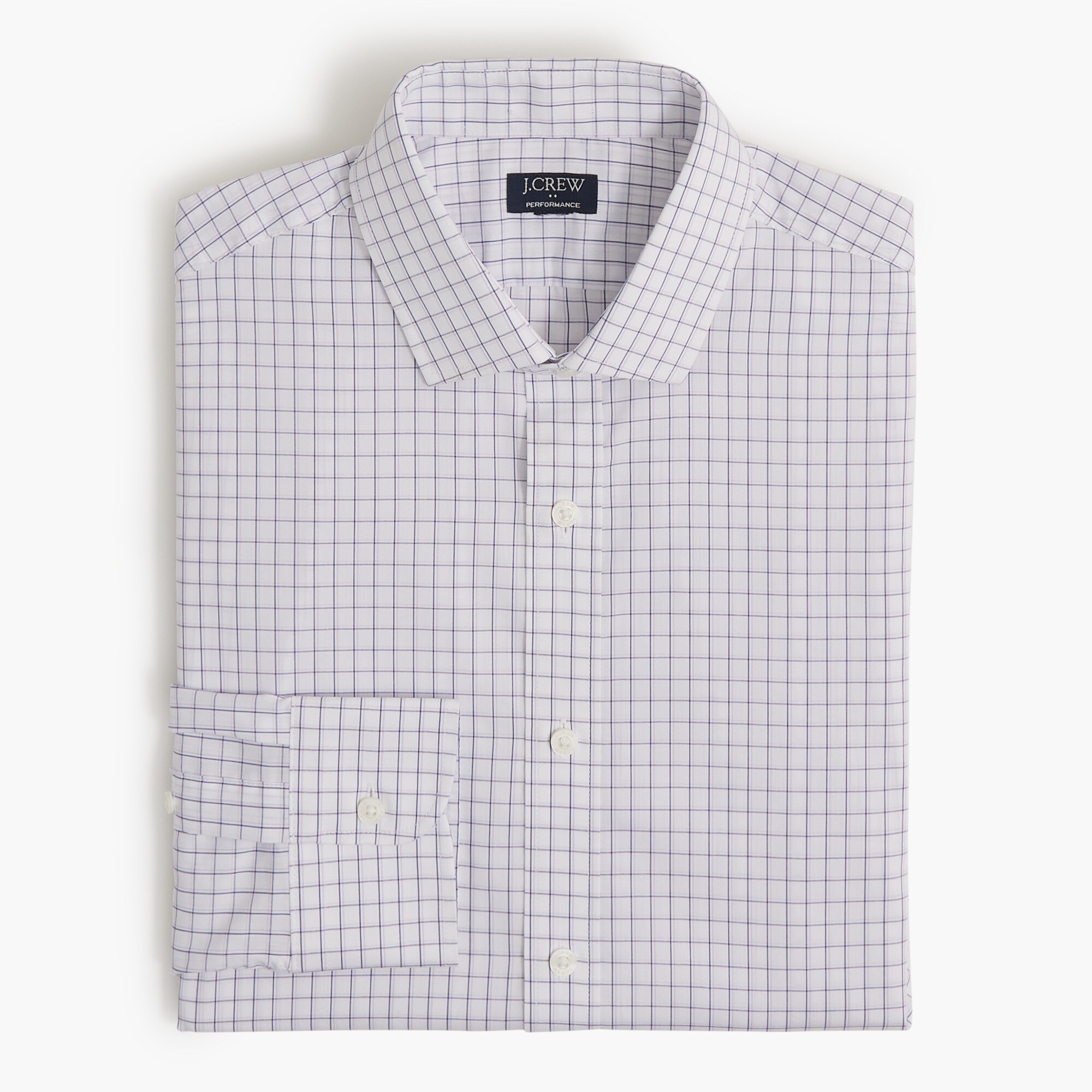 Slim performance dress shirt