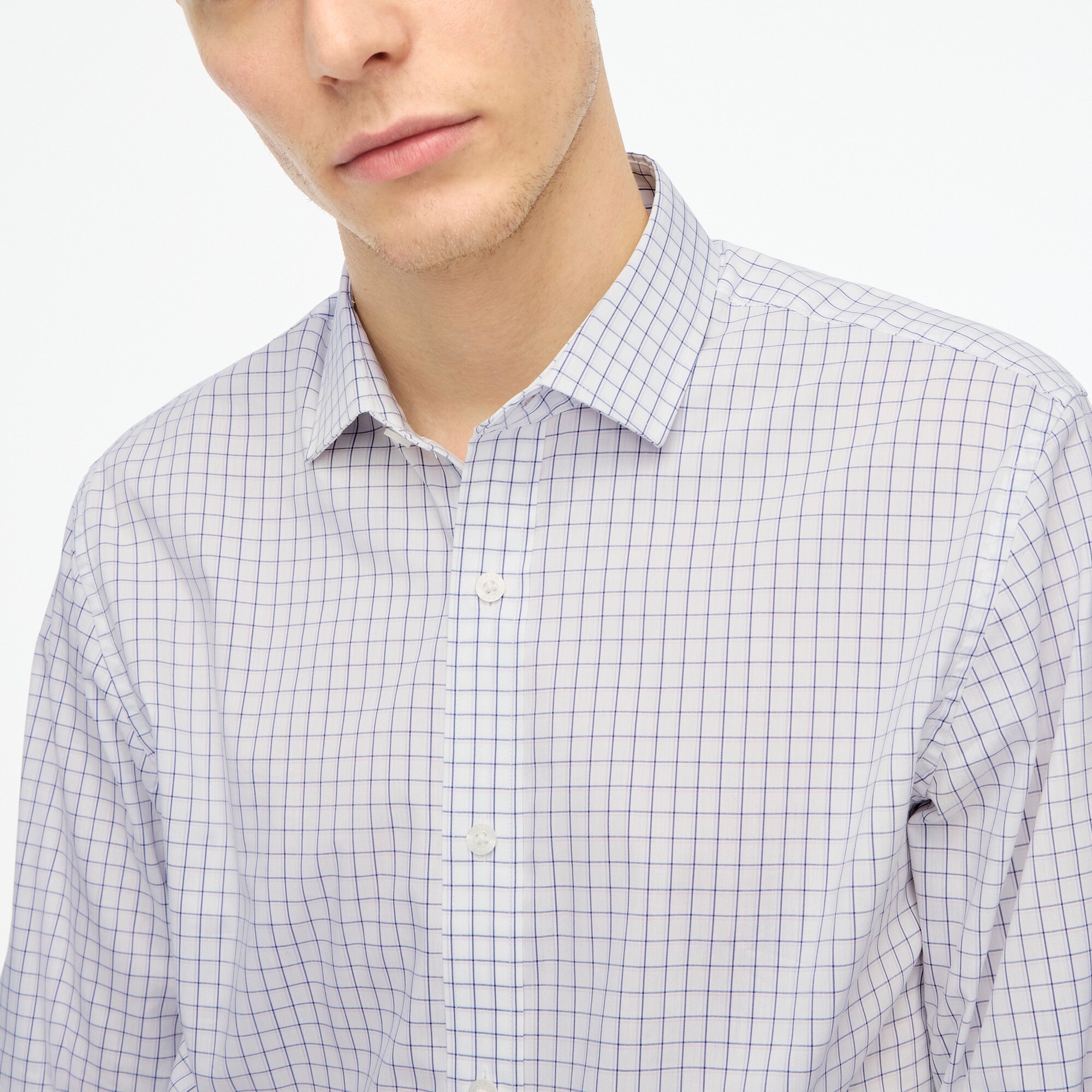 Slim performance dress shirt