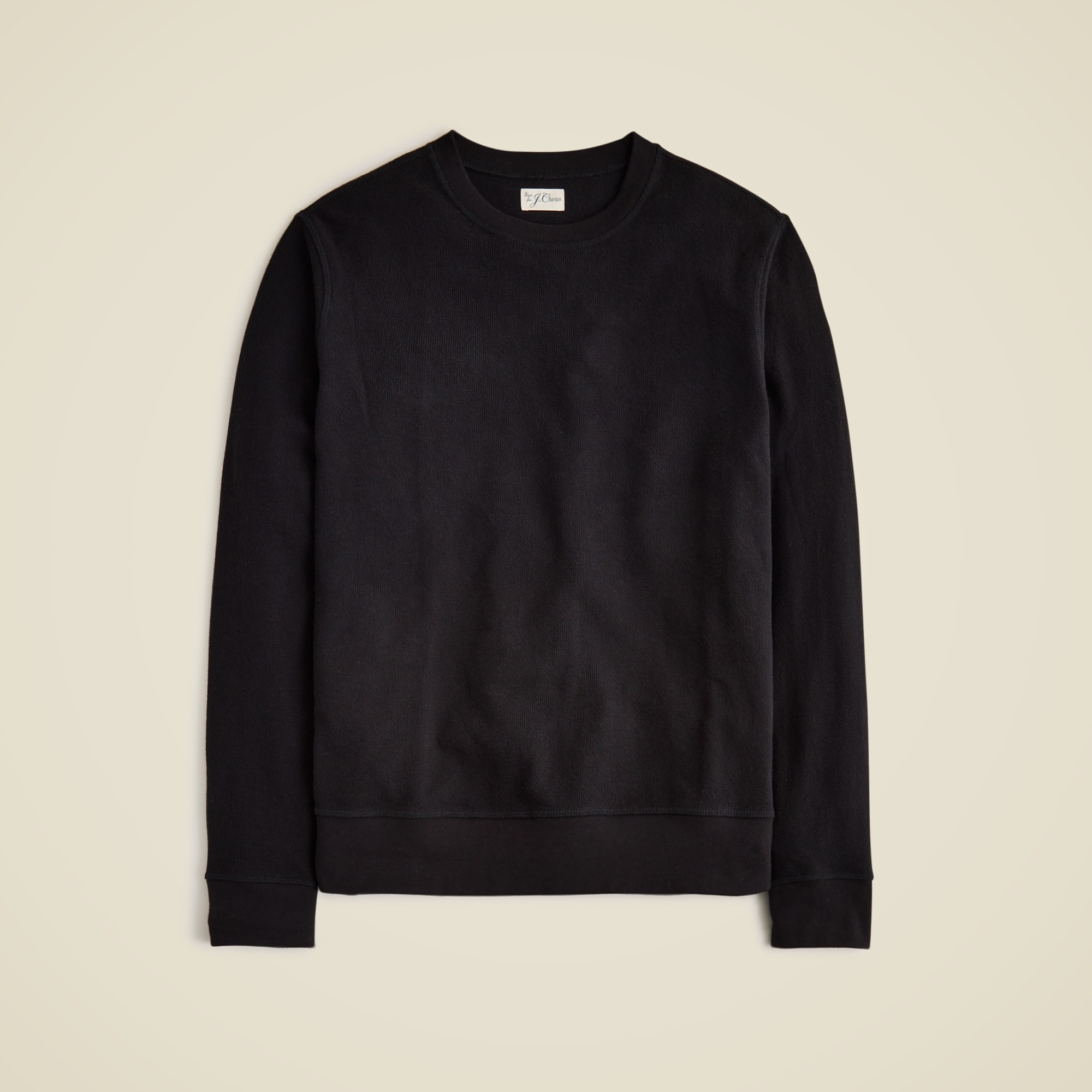 Long sleeve Textured Sweater tee For Men J.Crew
