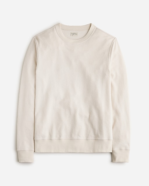 mens Long-sleeve textured sweater-tee