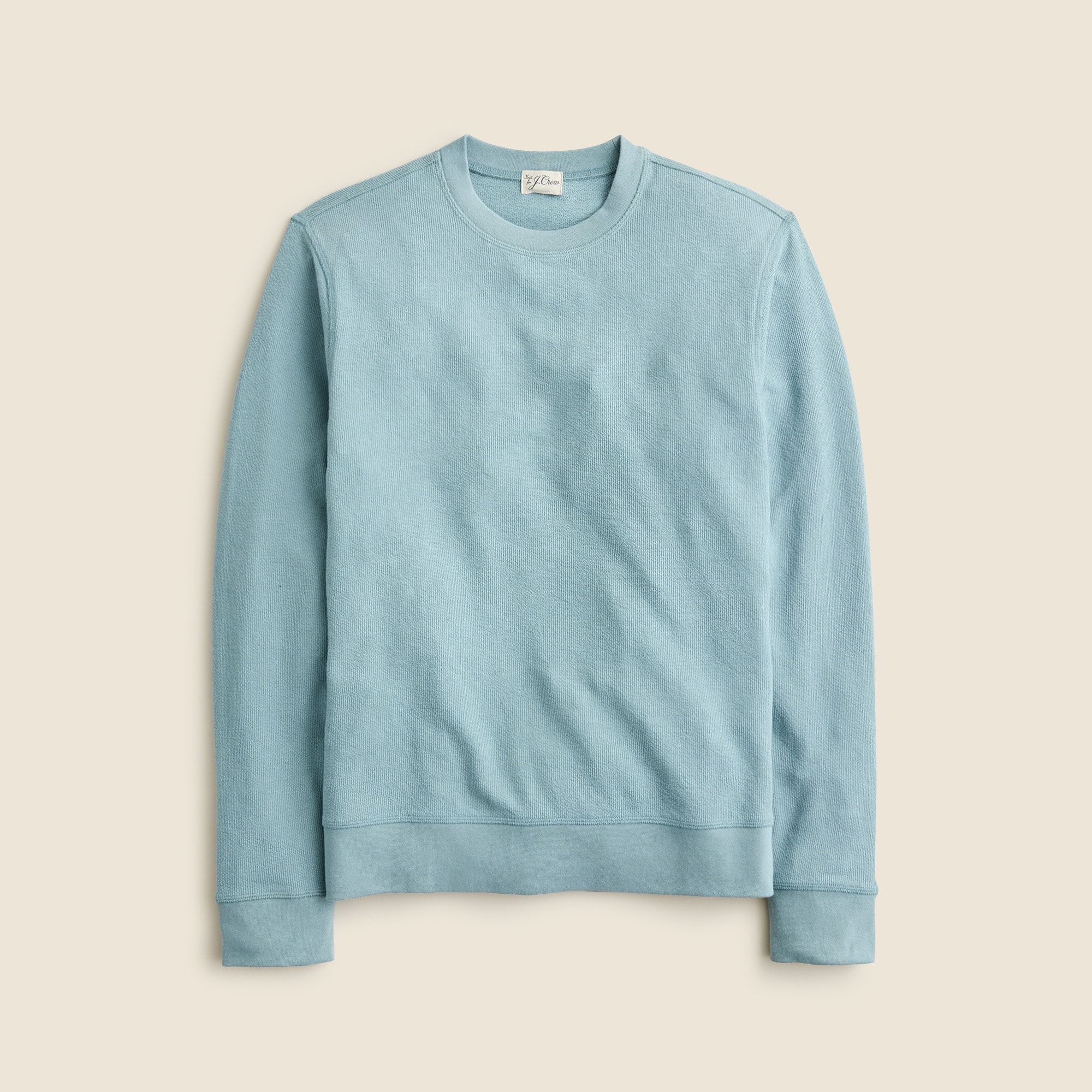 mens Long-sleeve textured sweater-tee