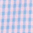 Slim flex casual shirt BLUE PINK CHECK