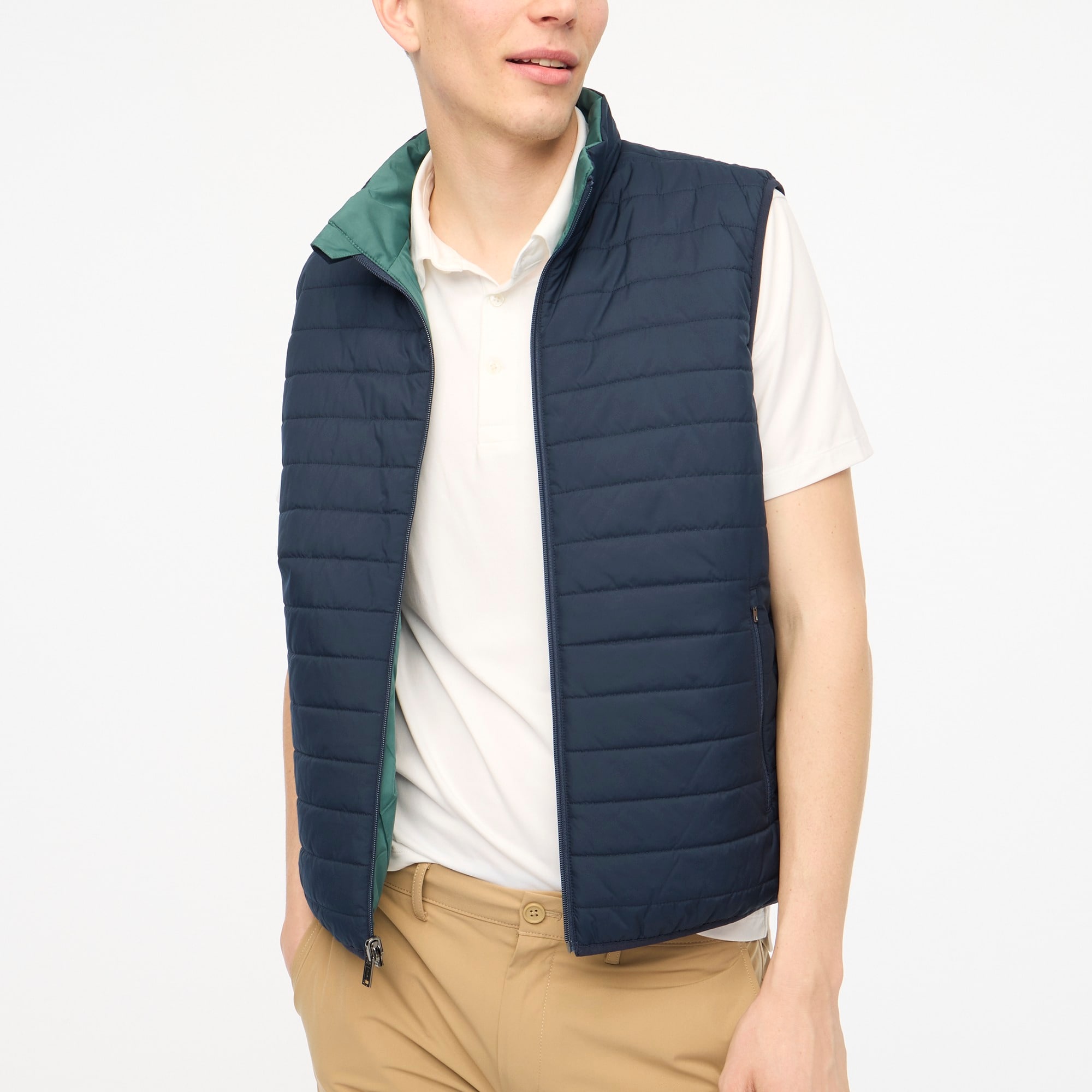 factory: reversible vest for men