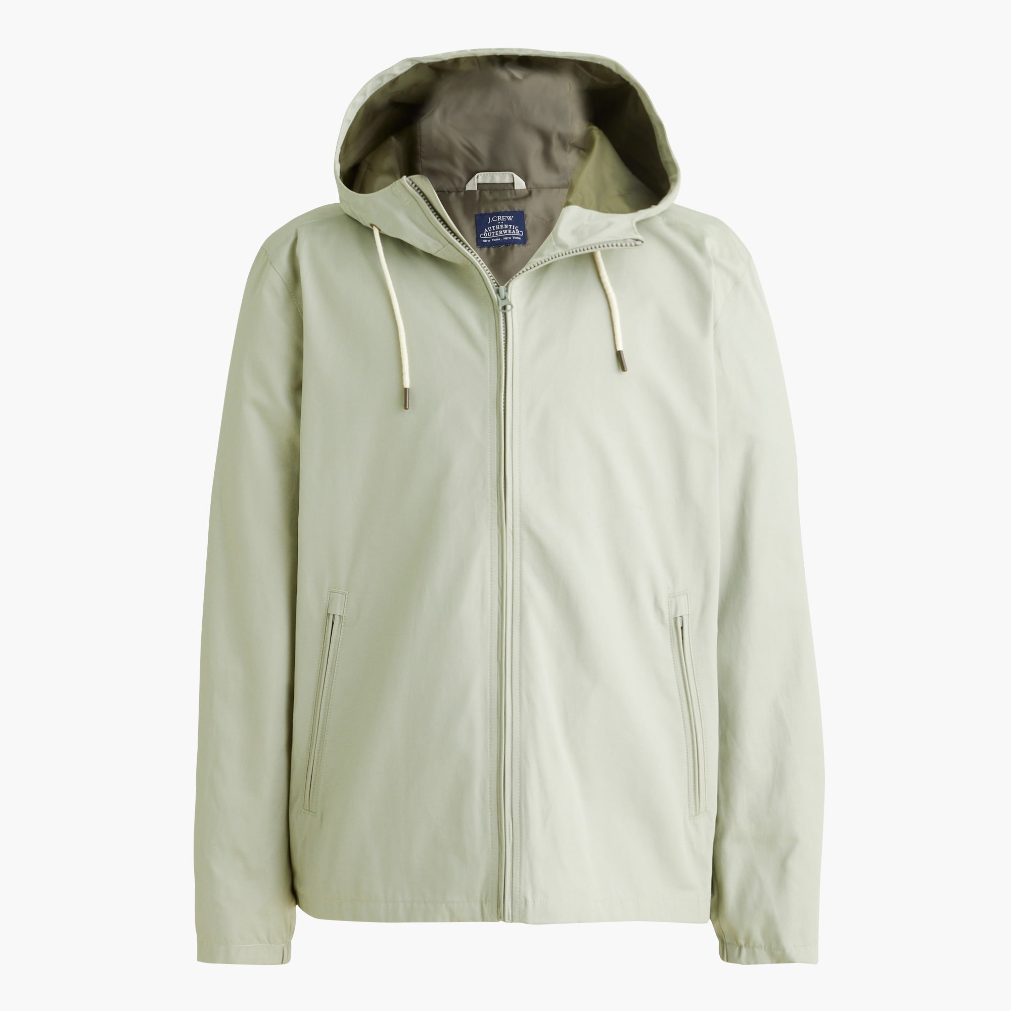 Lightweight hooded jacket