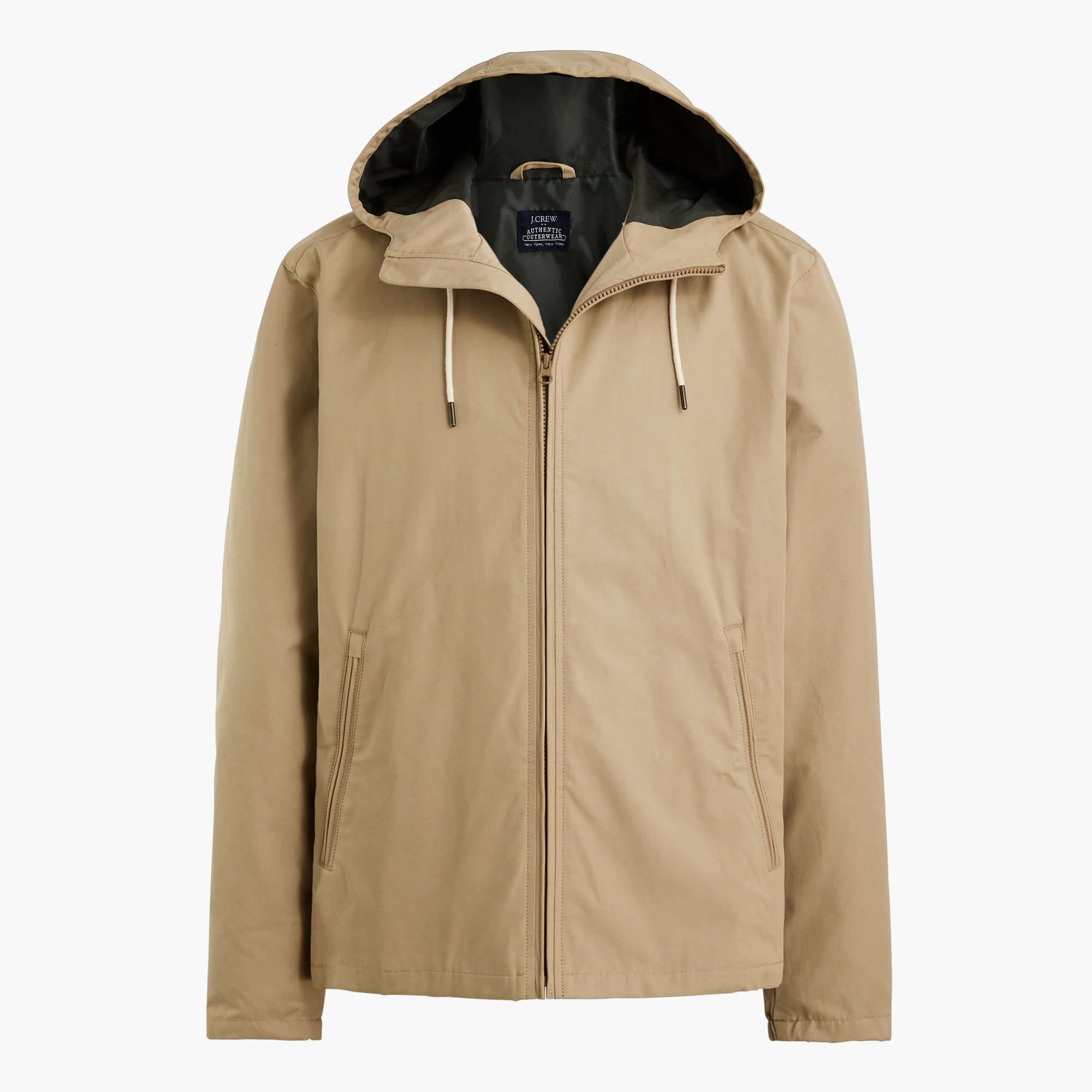 Lightweight hooded jacket