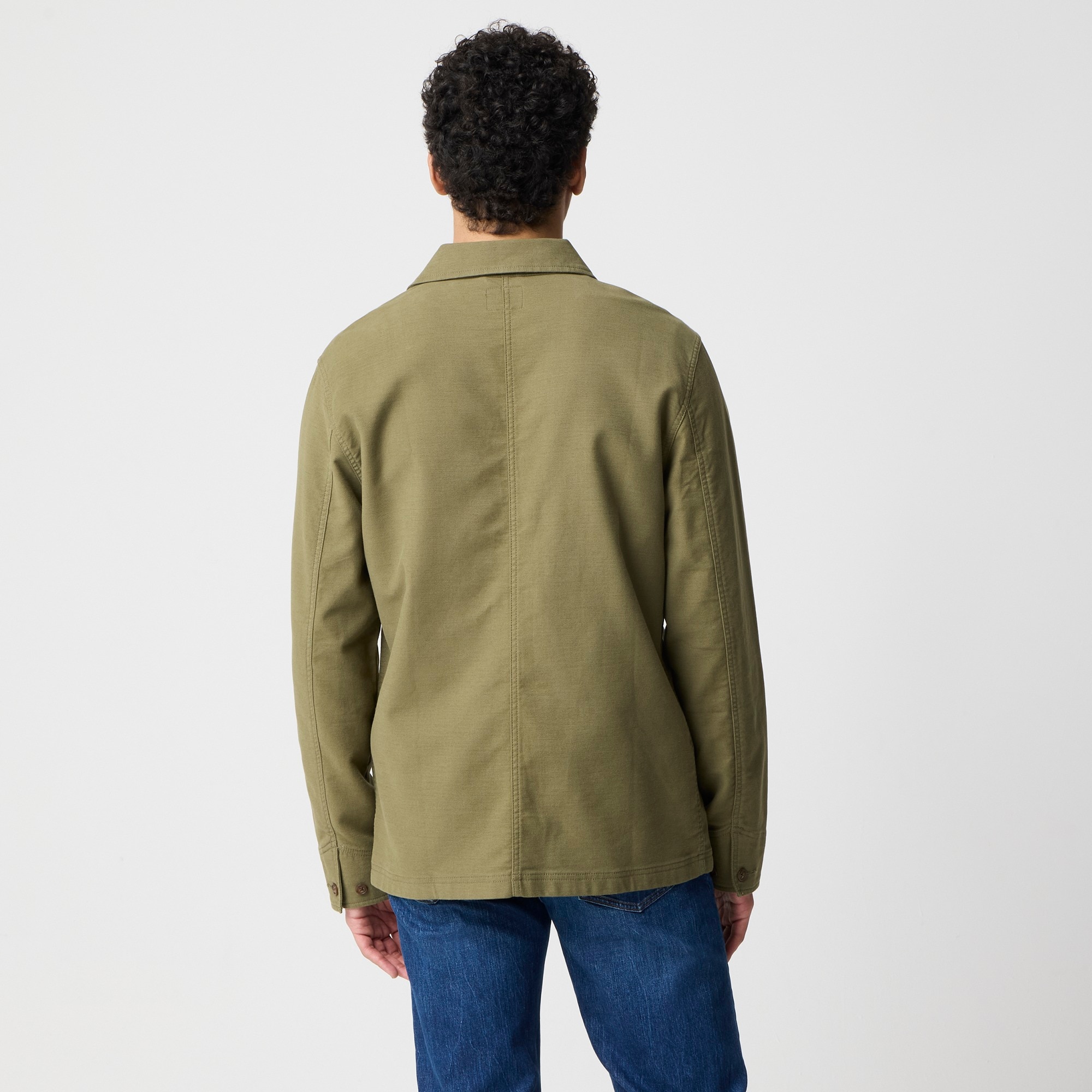 Twill chore jacket