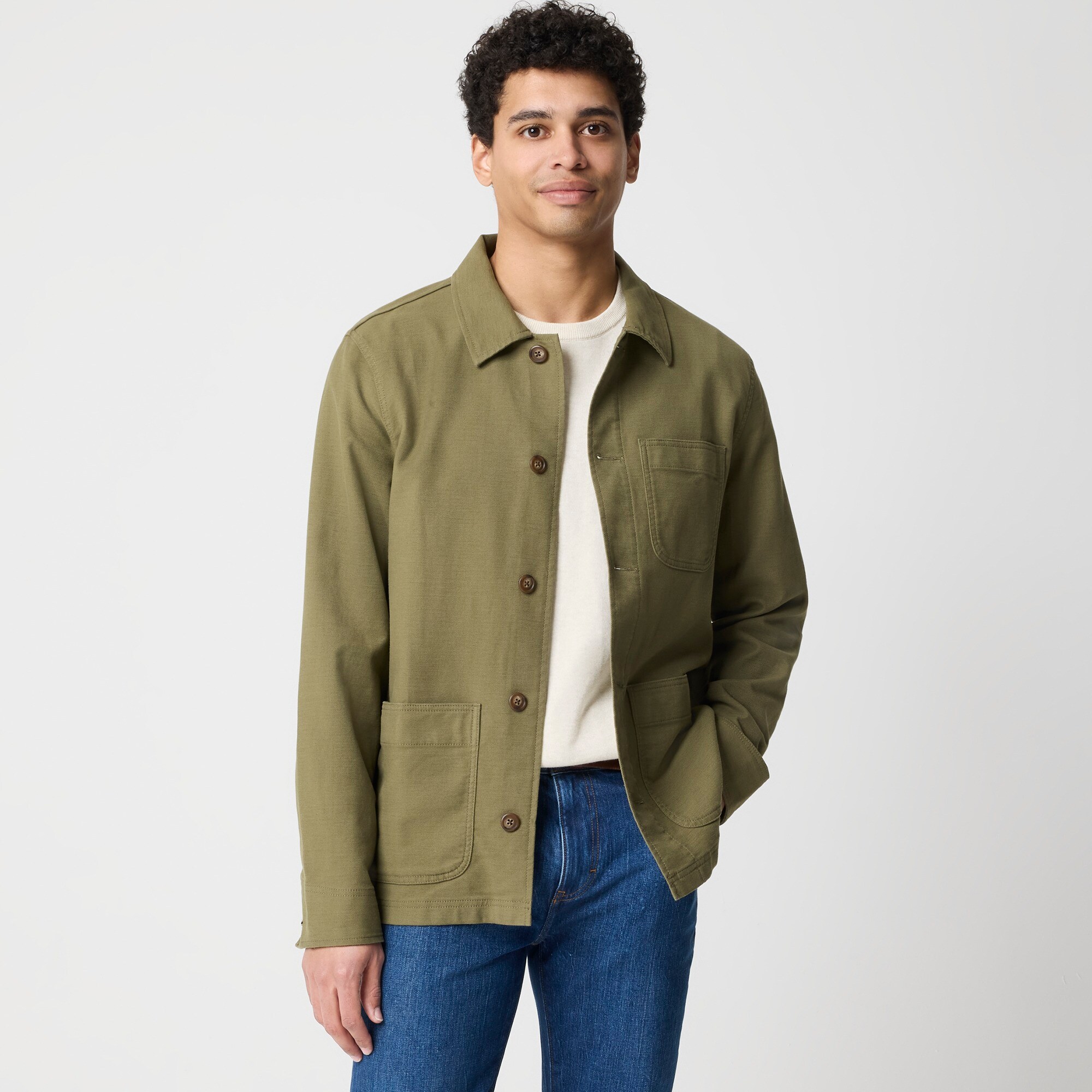 mens Twill chore jacket