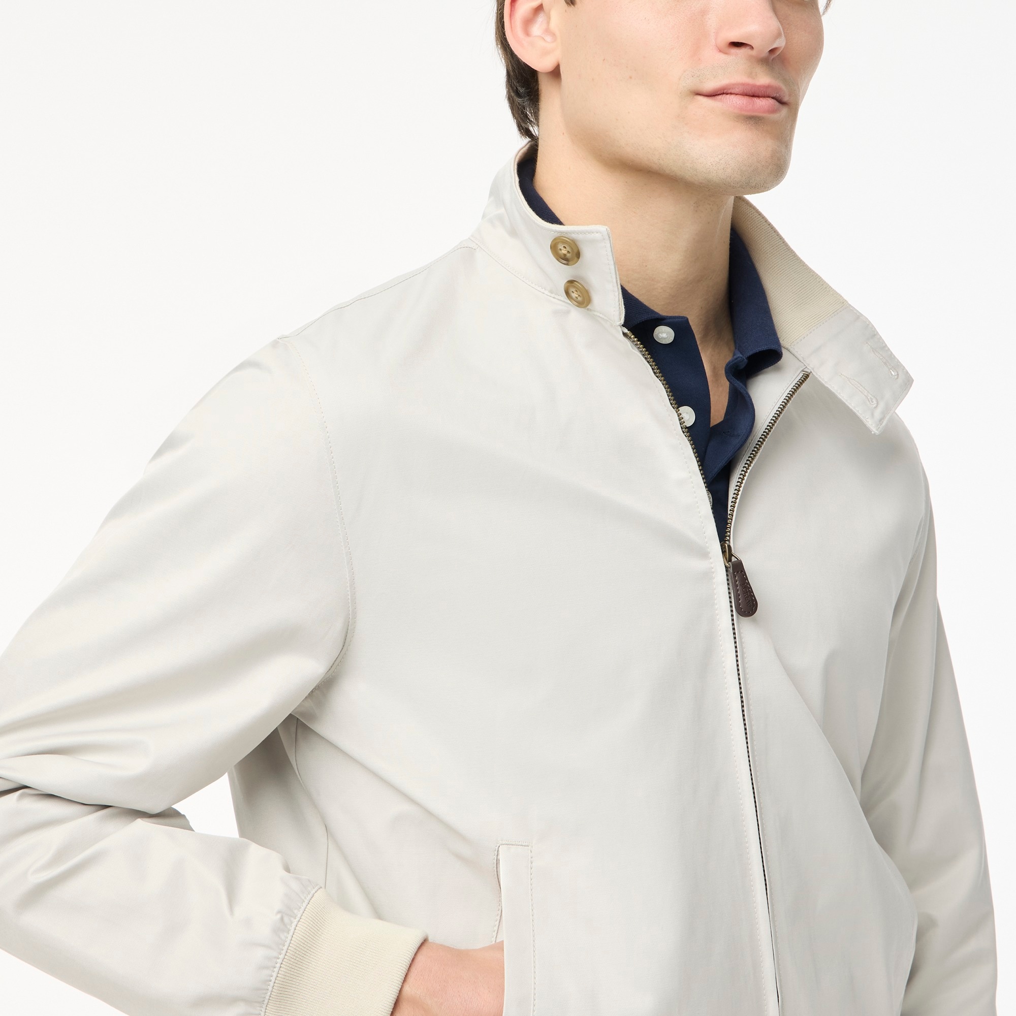 Lightweight cotton-blend jacket