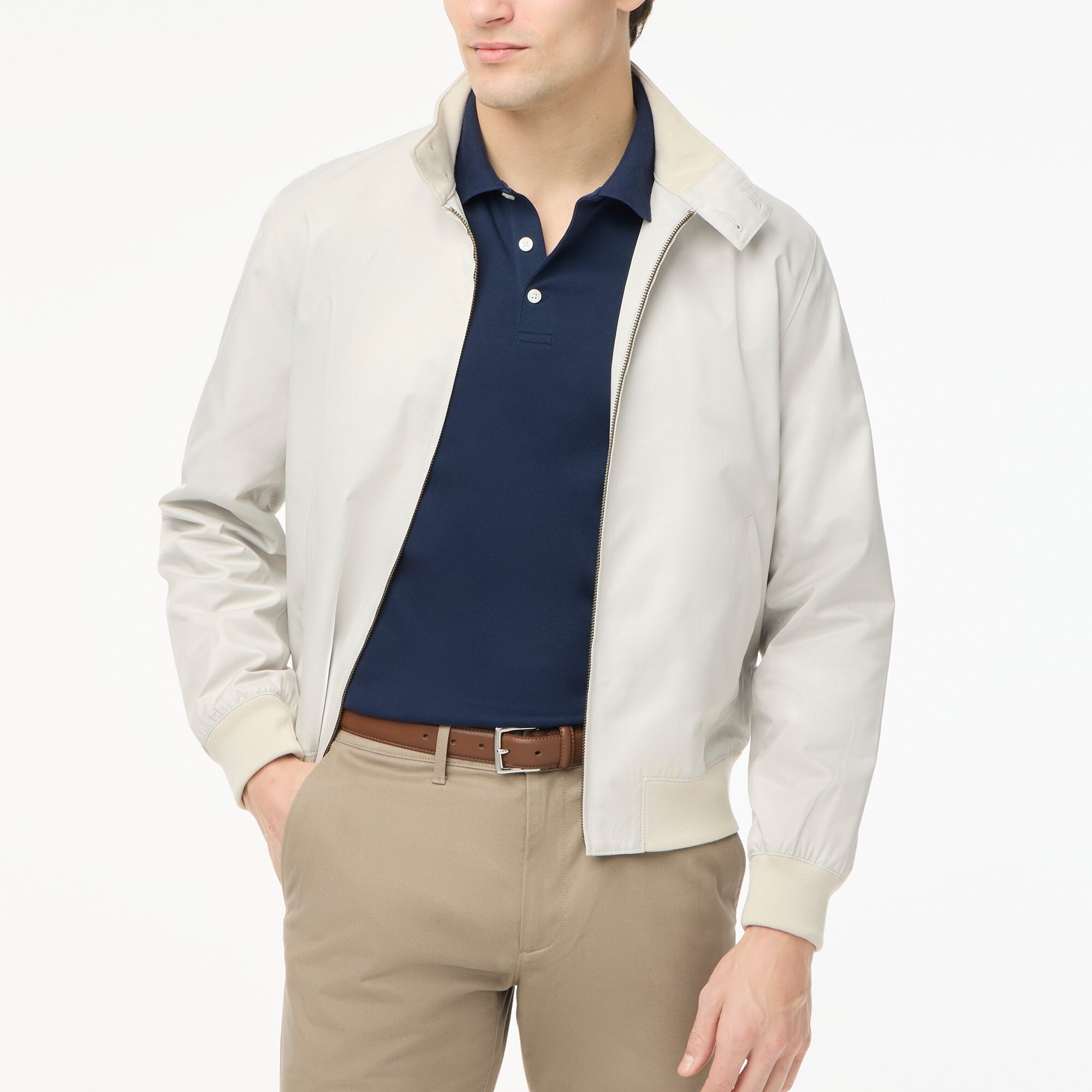 mens Lightweight cotton-blend jacket