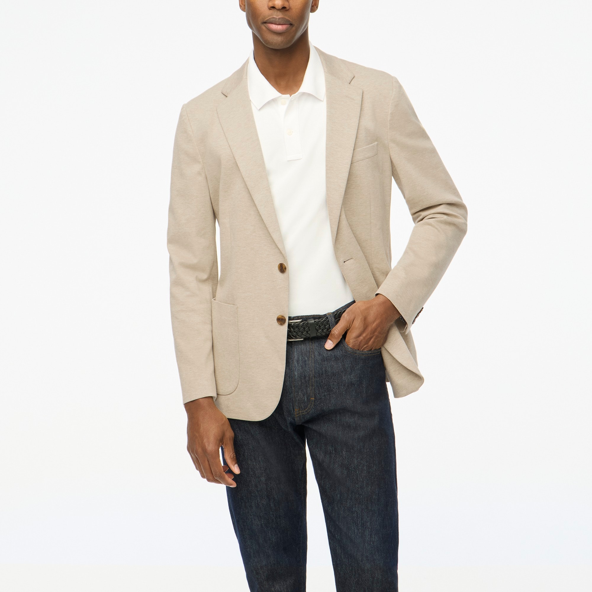 mens Slim-fit Thompson knit blazer