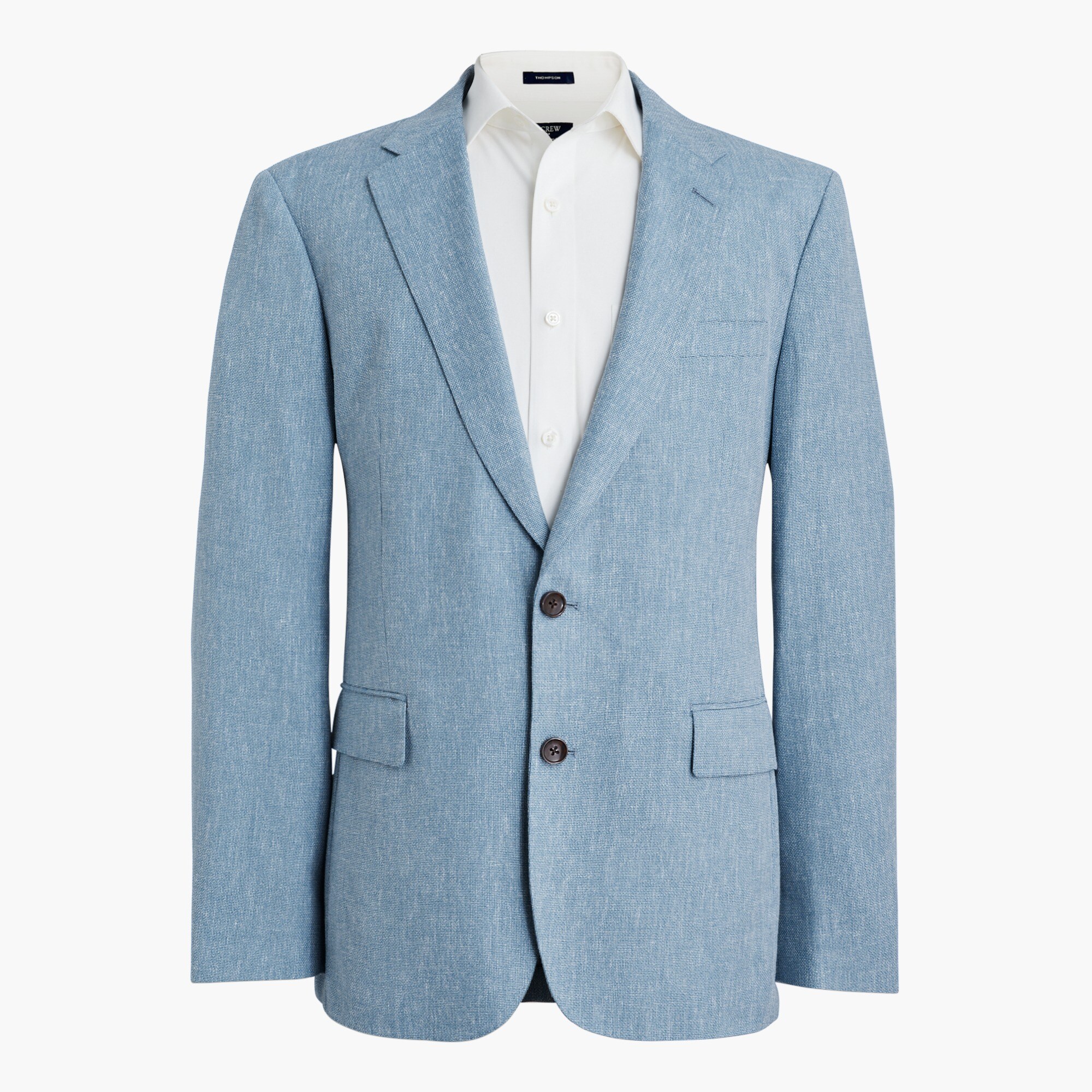  Slim-fit Thompson basket-weave suit jacket