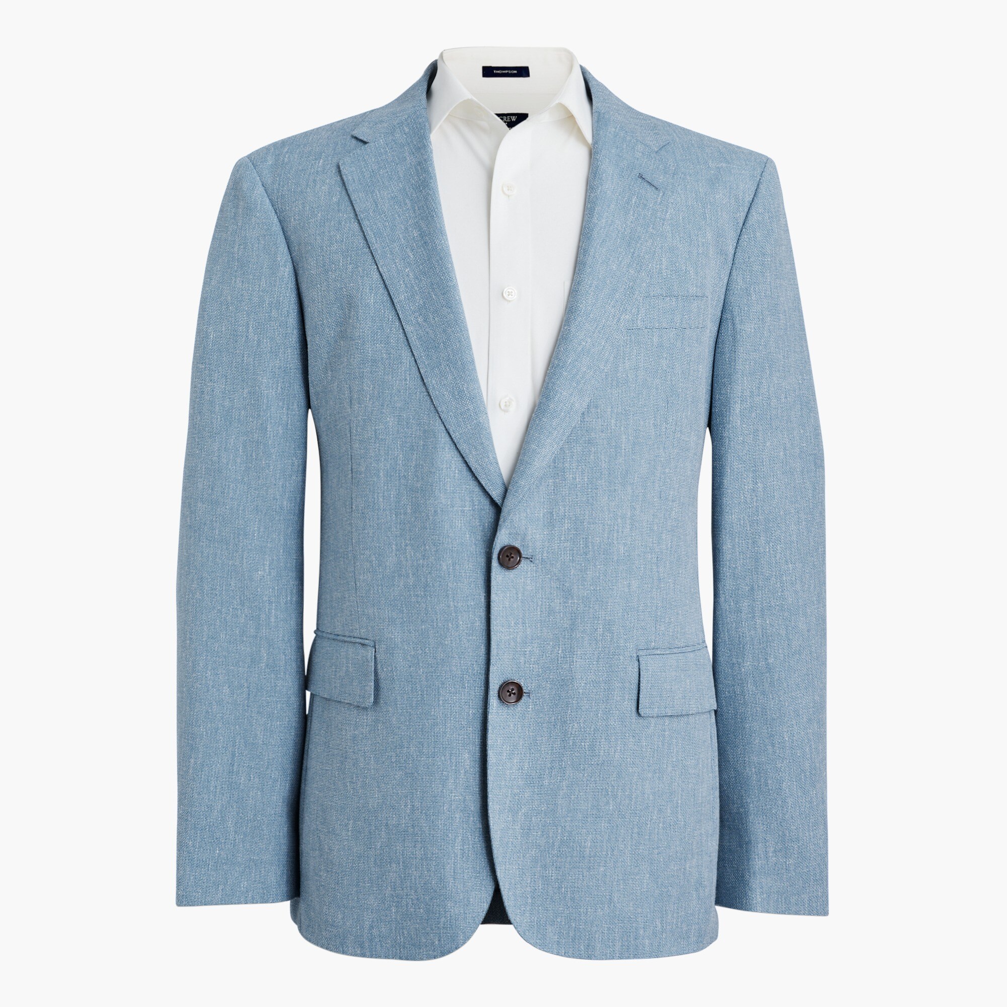 slim-fit thompson basket-weave suit jacket for men
